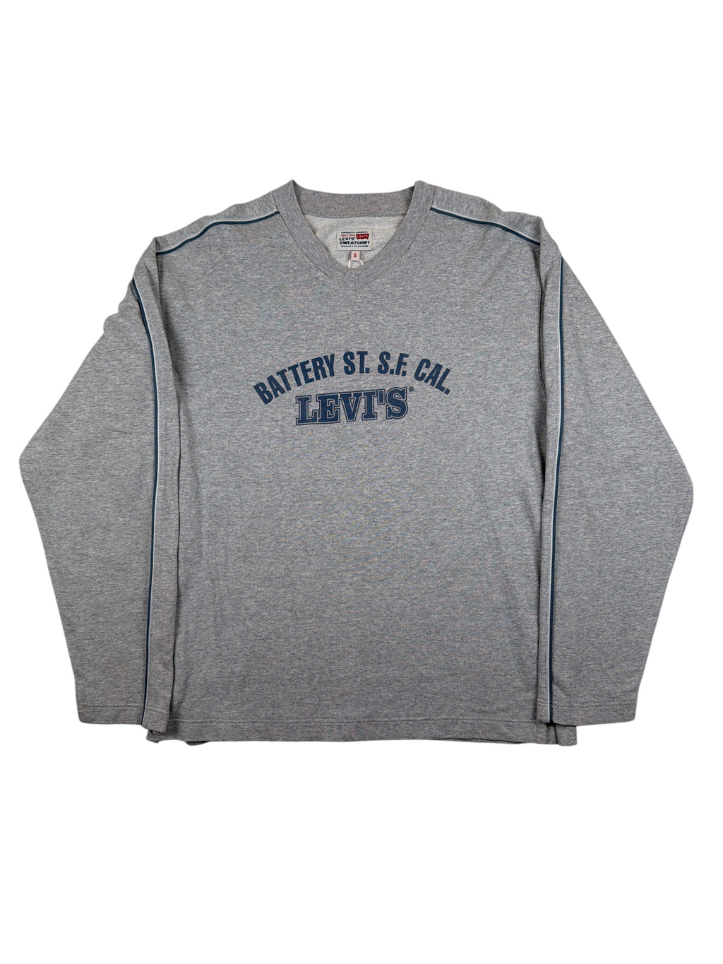Vintage Levi’s Sweatshirt Grau – Größe M