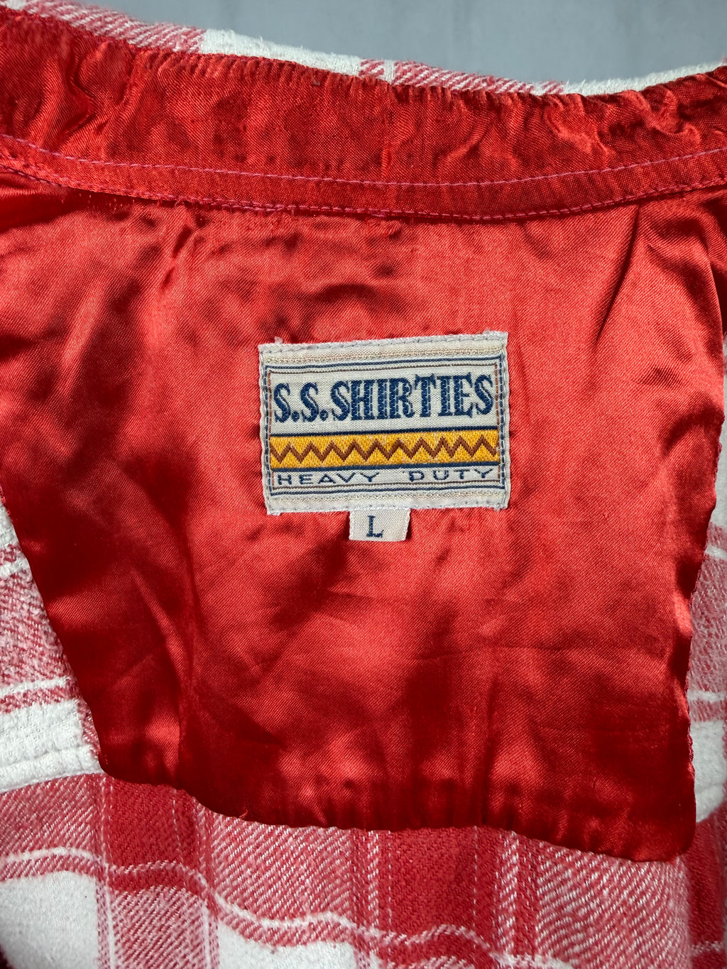 Vintage S.S.SHIERTIES Hemd – Größe L