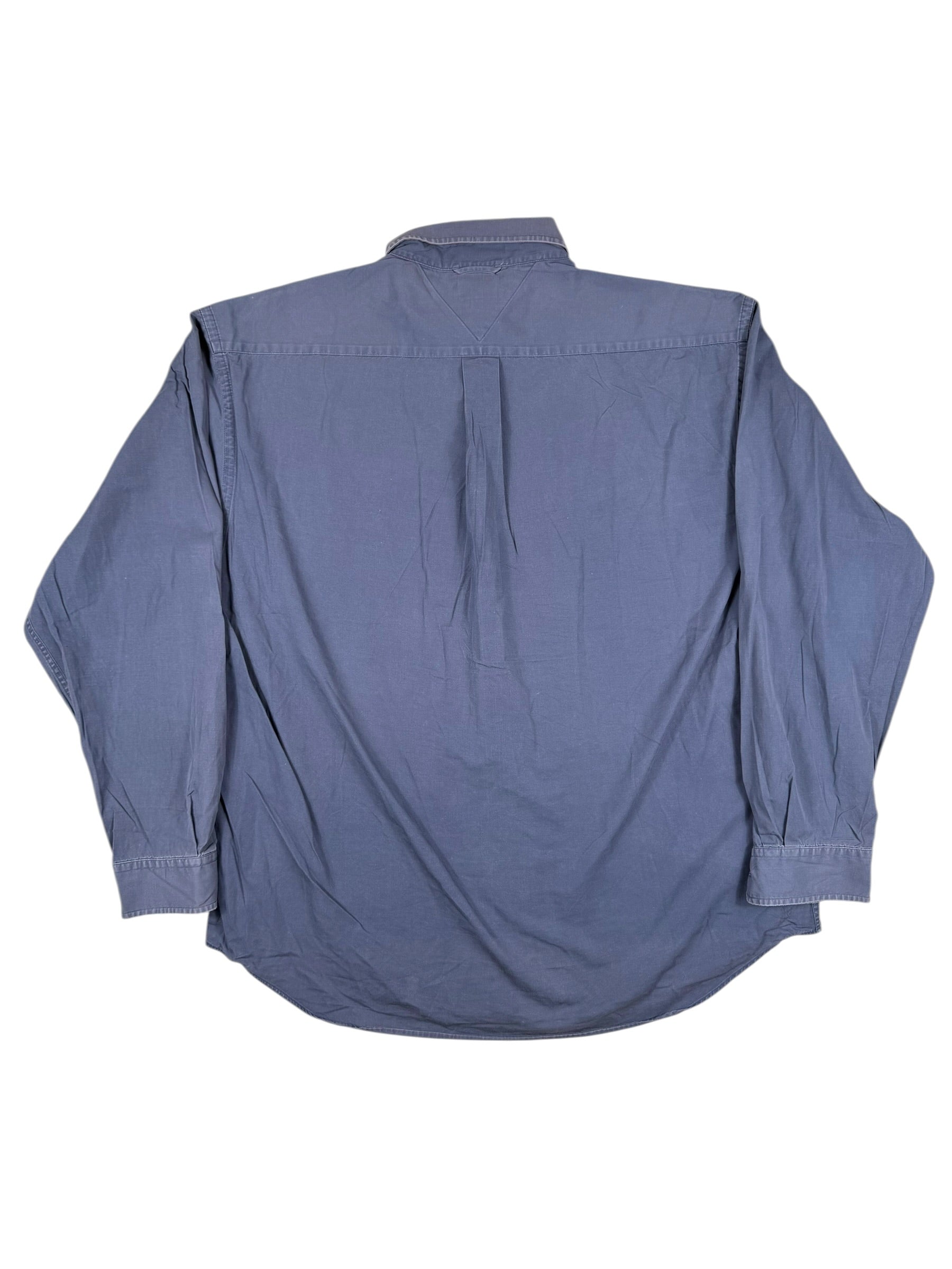 Vintage Tommy Hilfiger Hemd Blau – Größe XXL
