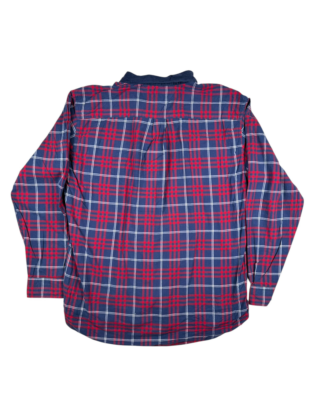 Vintage Tommy Hilfiger Hemd Kariert, Rot, Blau – Größe XXL