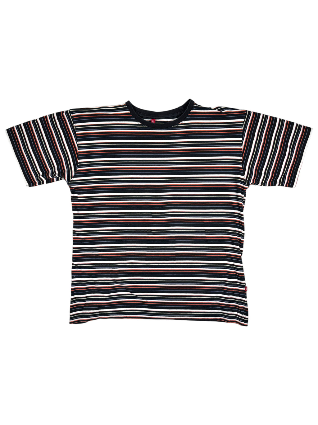 Vintage CARRY Streatwear T-Shirt Gestreift – Größe XL