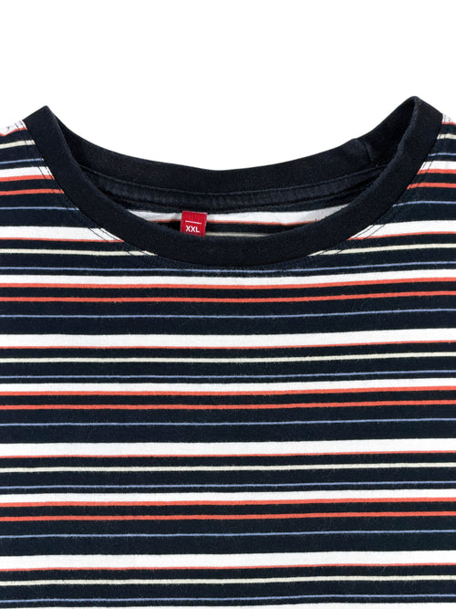 Vintage CARRY Streatwear T-Shirt Gestreift – Größe XL