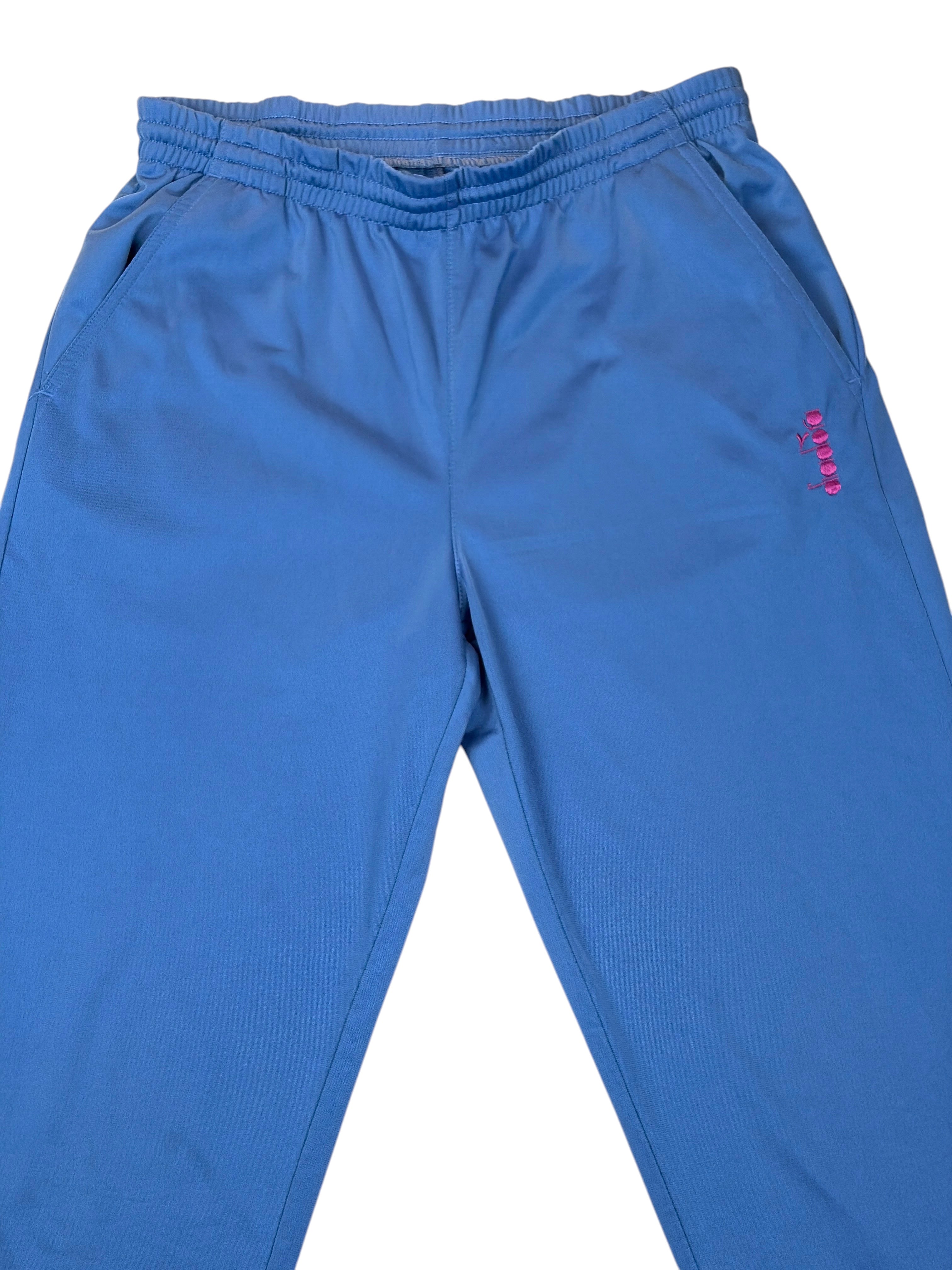 Vintage Diadora Jogginghose Hellblau - M