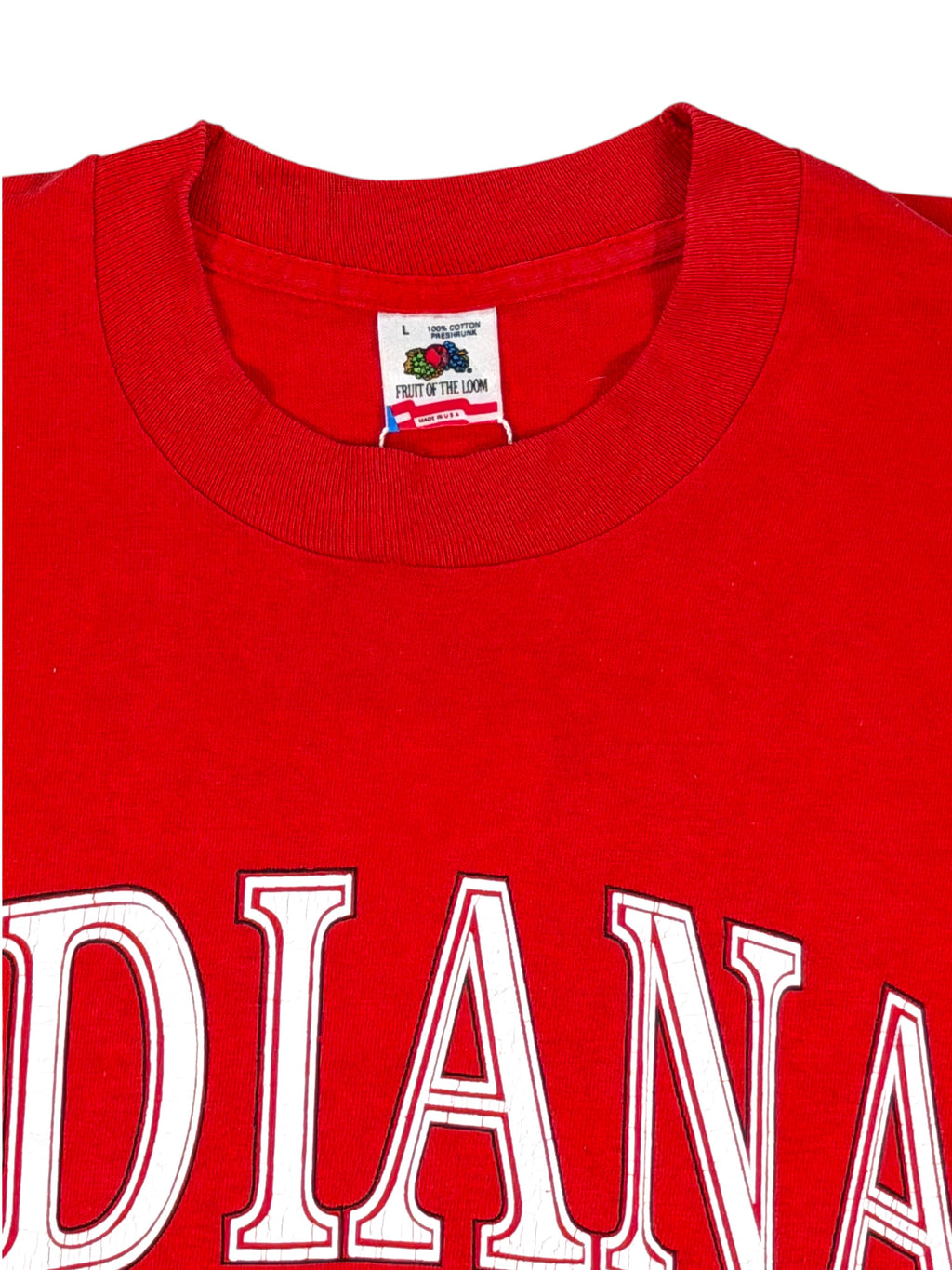 Vintage Indiana Basketball T-Shirt – Größe L