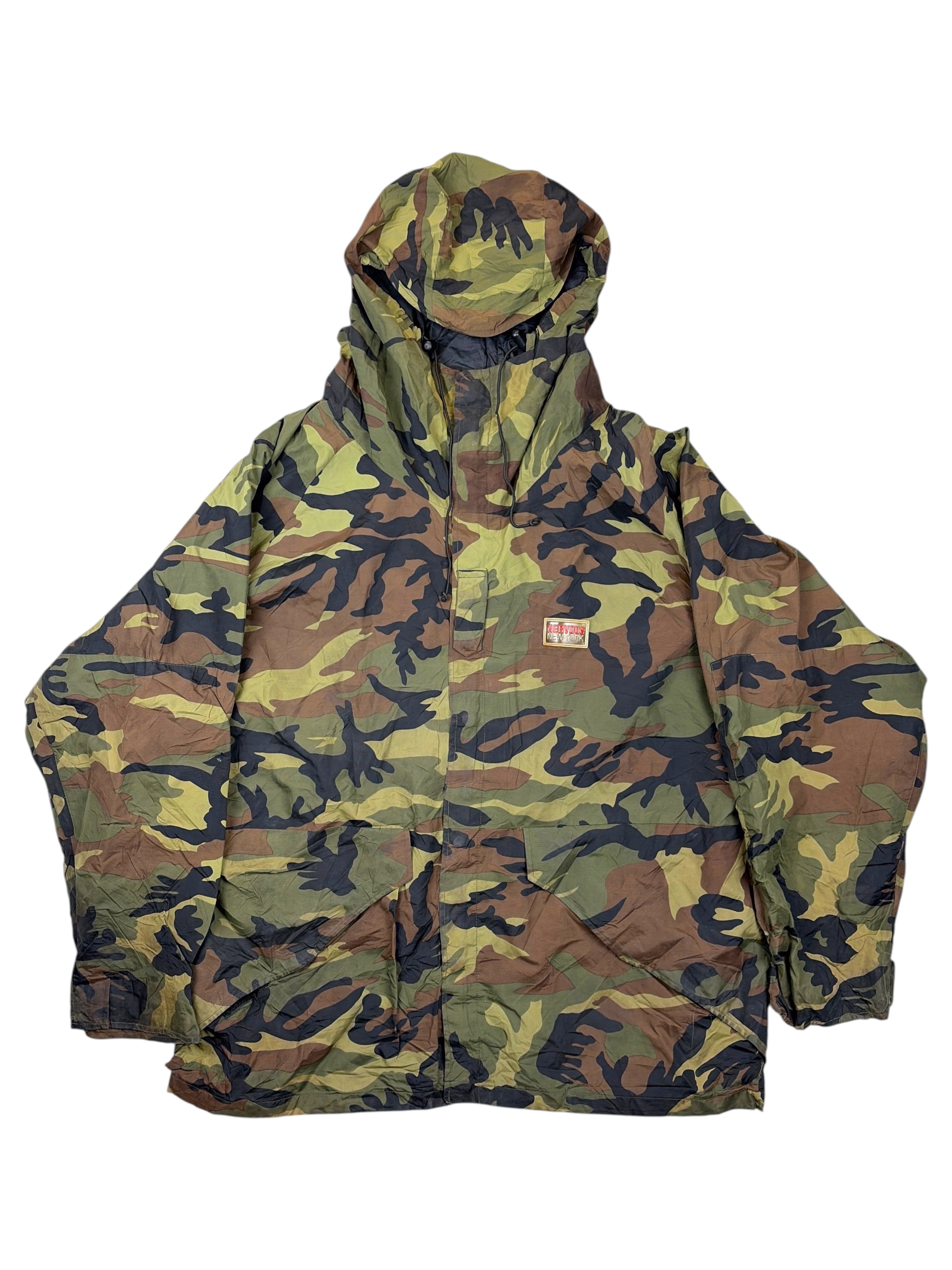 Vintage NERVOUS Windbreaker - L