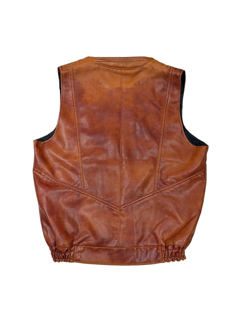 Vintage Ragazza Lederweste - XXL