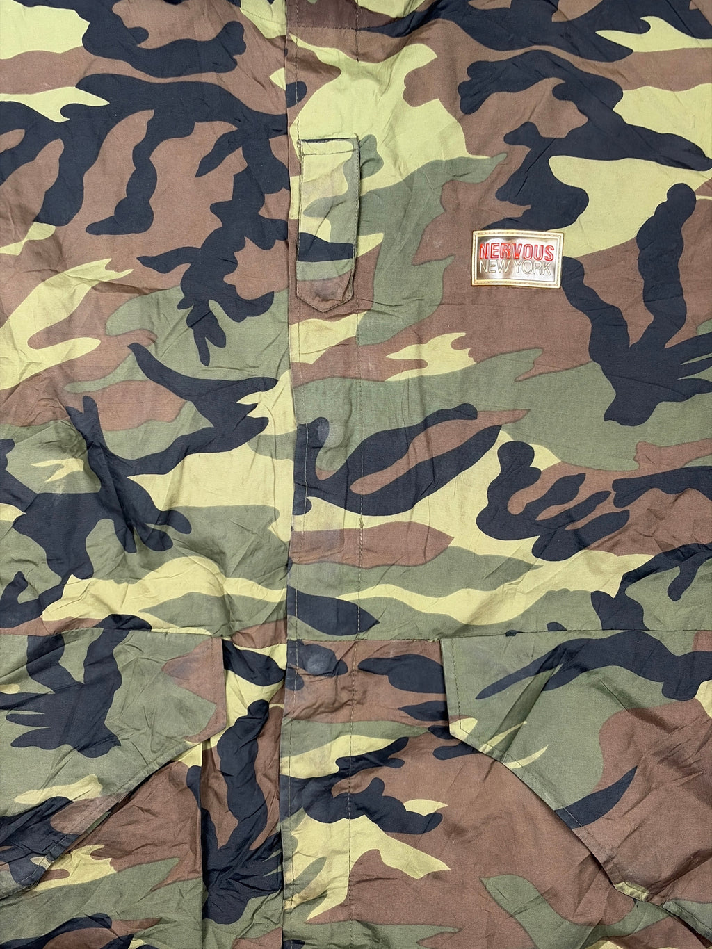 Vintage NERVOUS Windbreaker - L