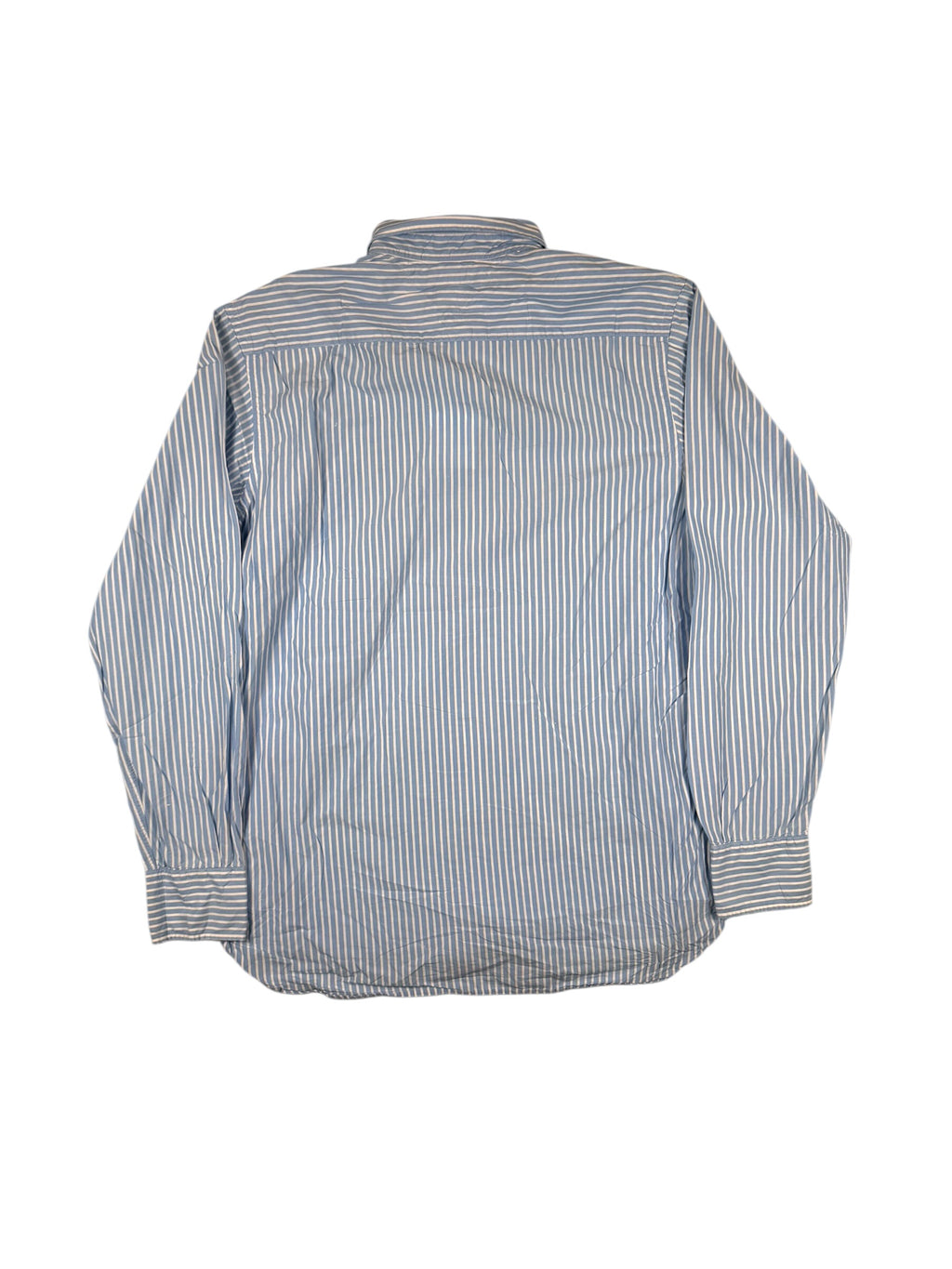Vintage Tommy Hilfiger Hemd Gestreift, Hellblau – Größe M