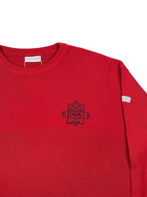 Vintage Adidas Pullover Rot – Größe XL