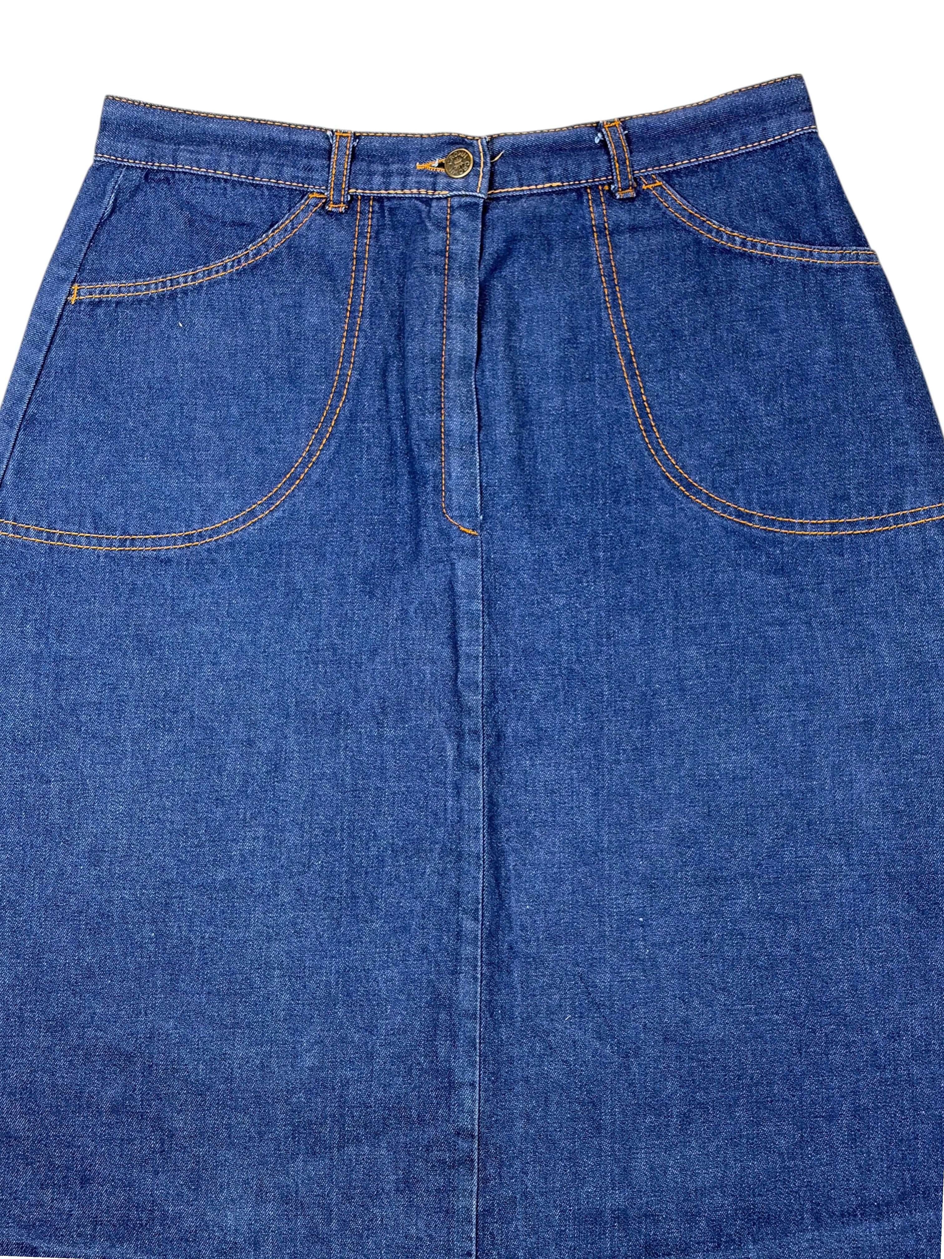 Vintage Crown Jeansrock - M