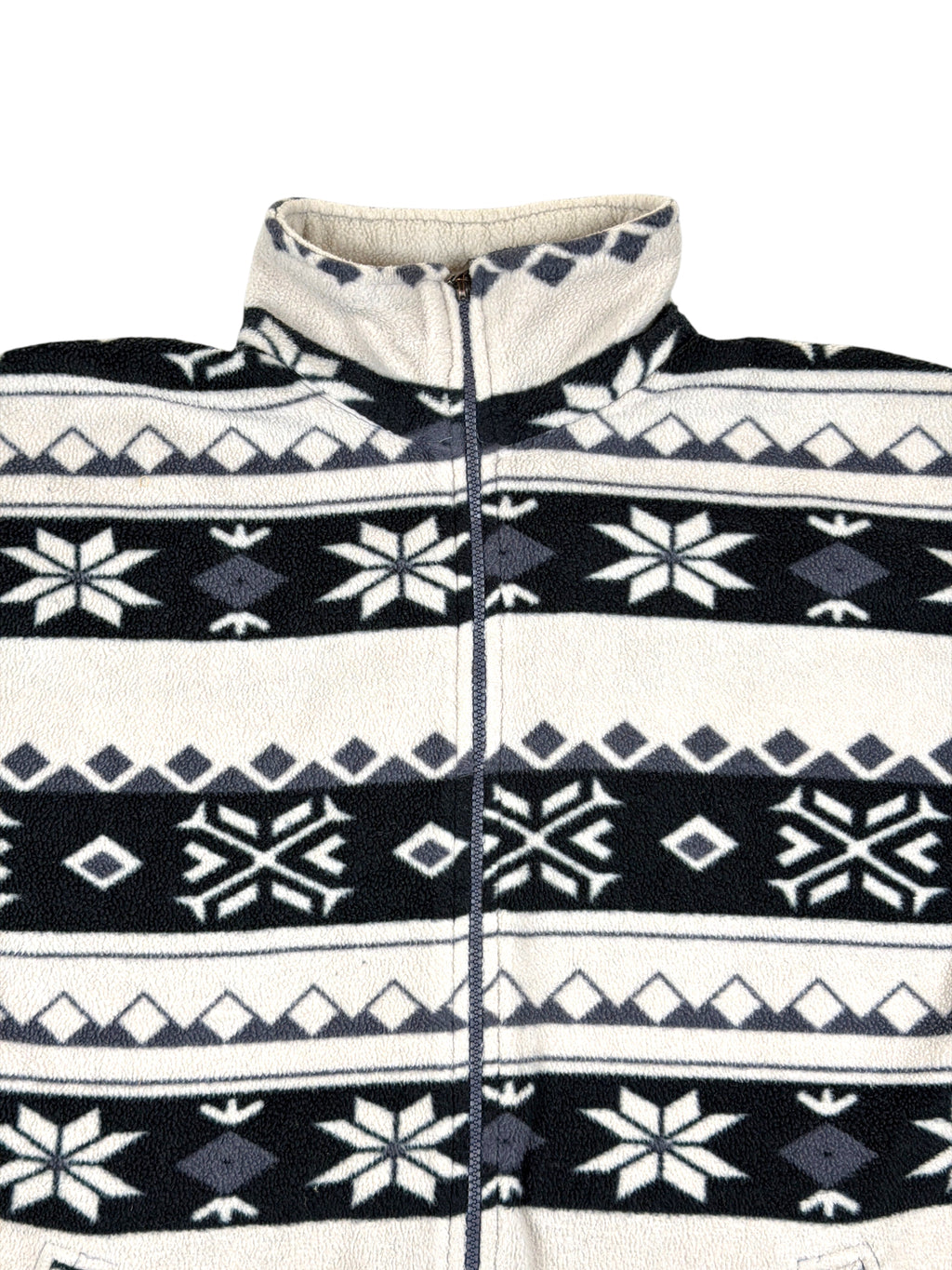 Vintage Lindamoda Fleece Jacke – Größe L