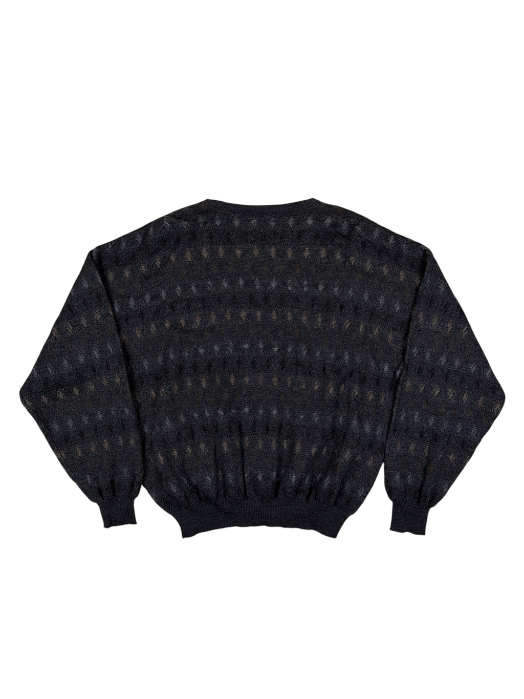 Vintage Pullover Schwarz – Größe M