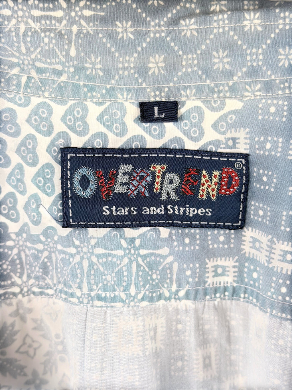 Vintage OVERTREND Hemd – Größe M