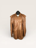 Vintage Roastbeef Ledermantel – M