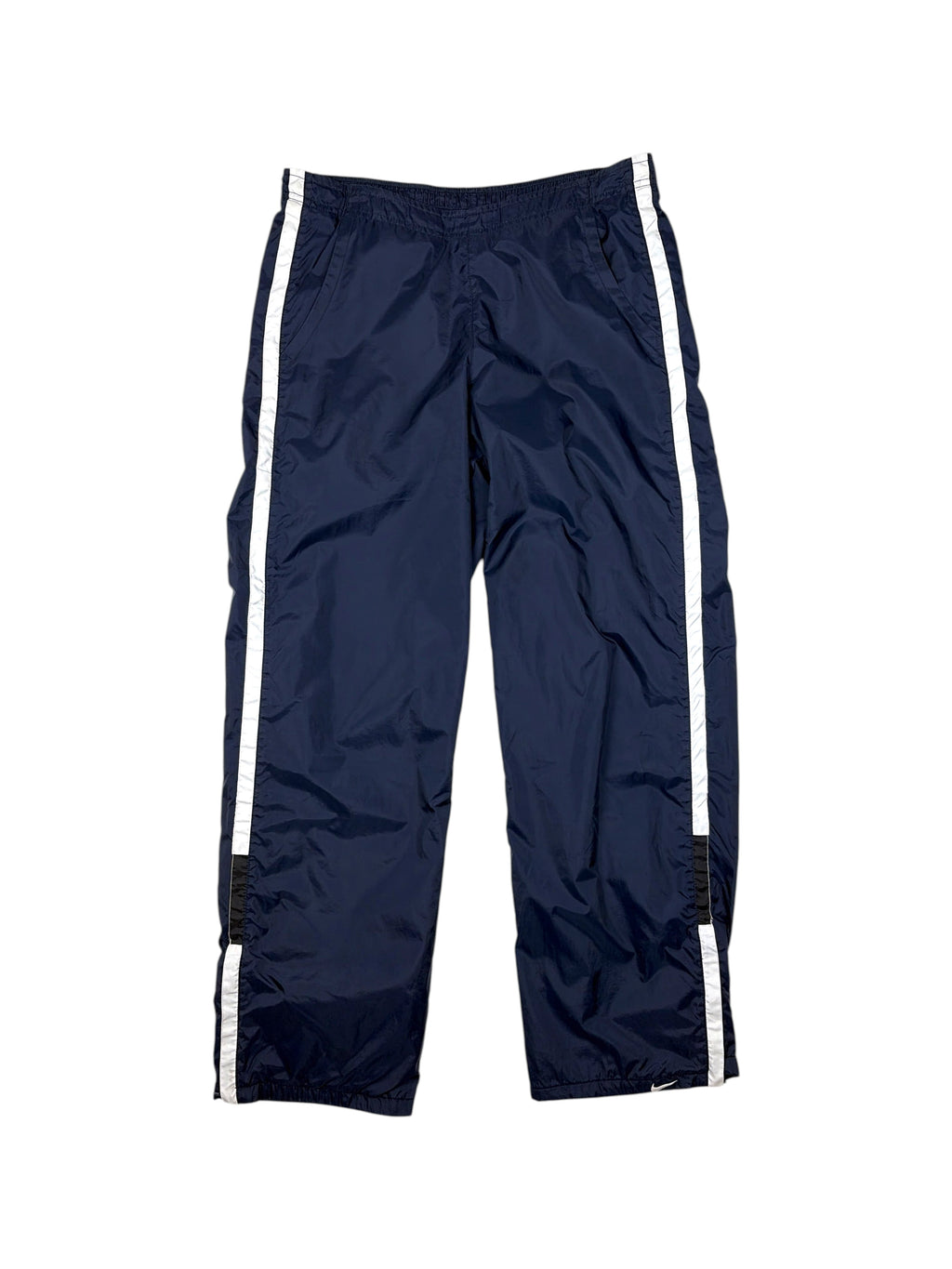 Vintage Nike Jogginghose Dunkelblau, Weiß - L