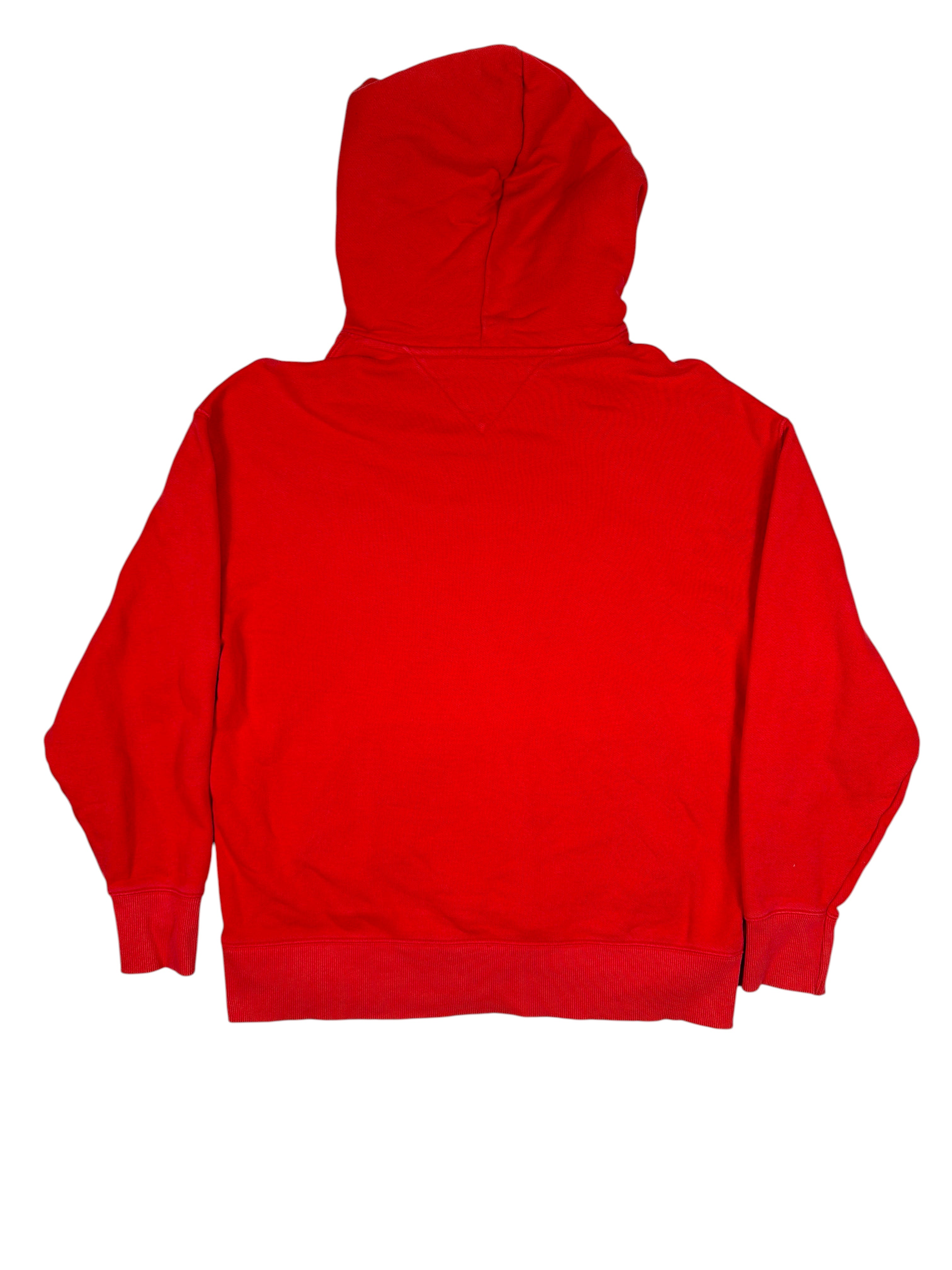 Vintage Tommy Hilfiger Hoodie Rot – Größe L