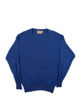 Vintage Conte of Florence Pullover Blau – Größe L