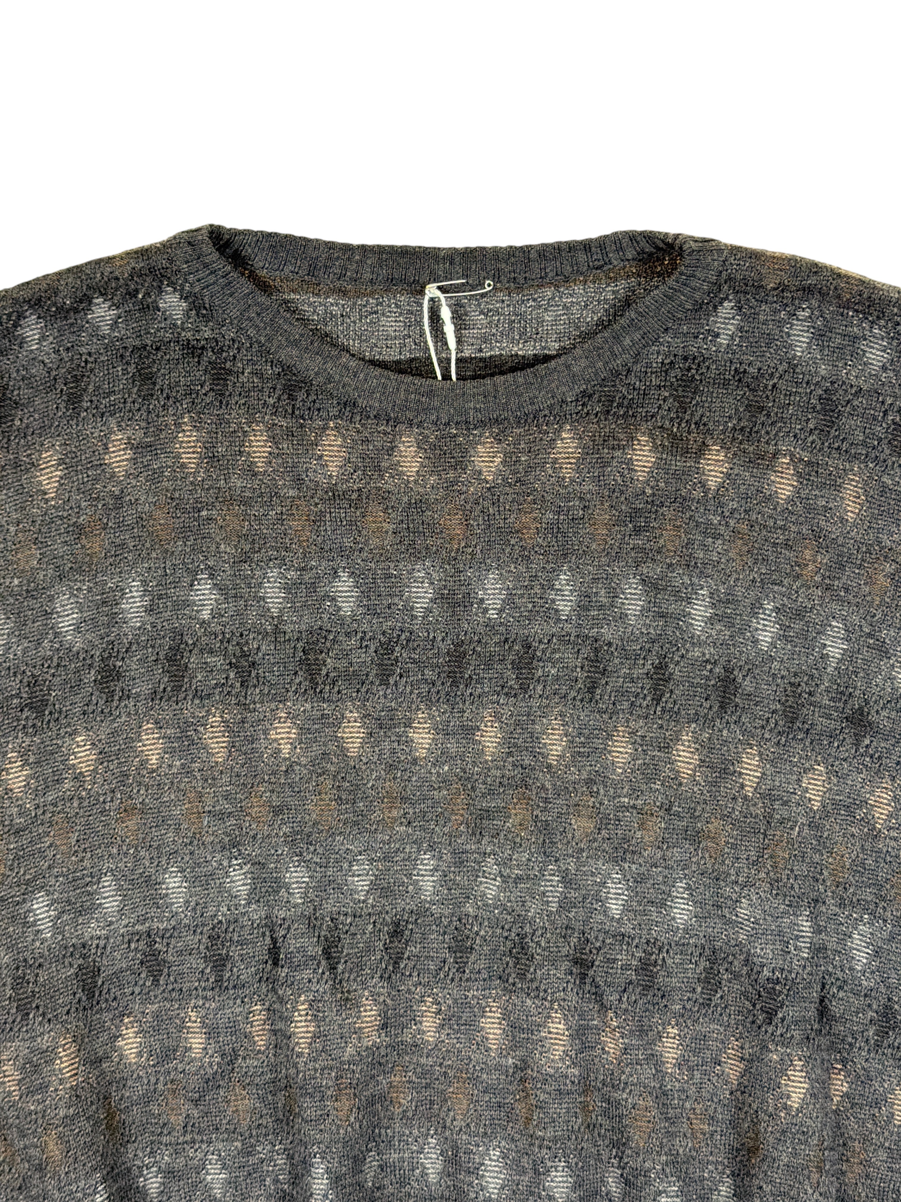 Vintage Pullover Schwarz – Größe M