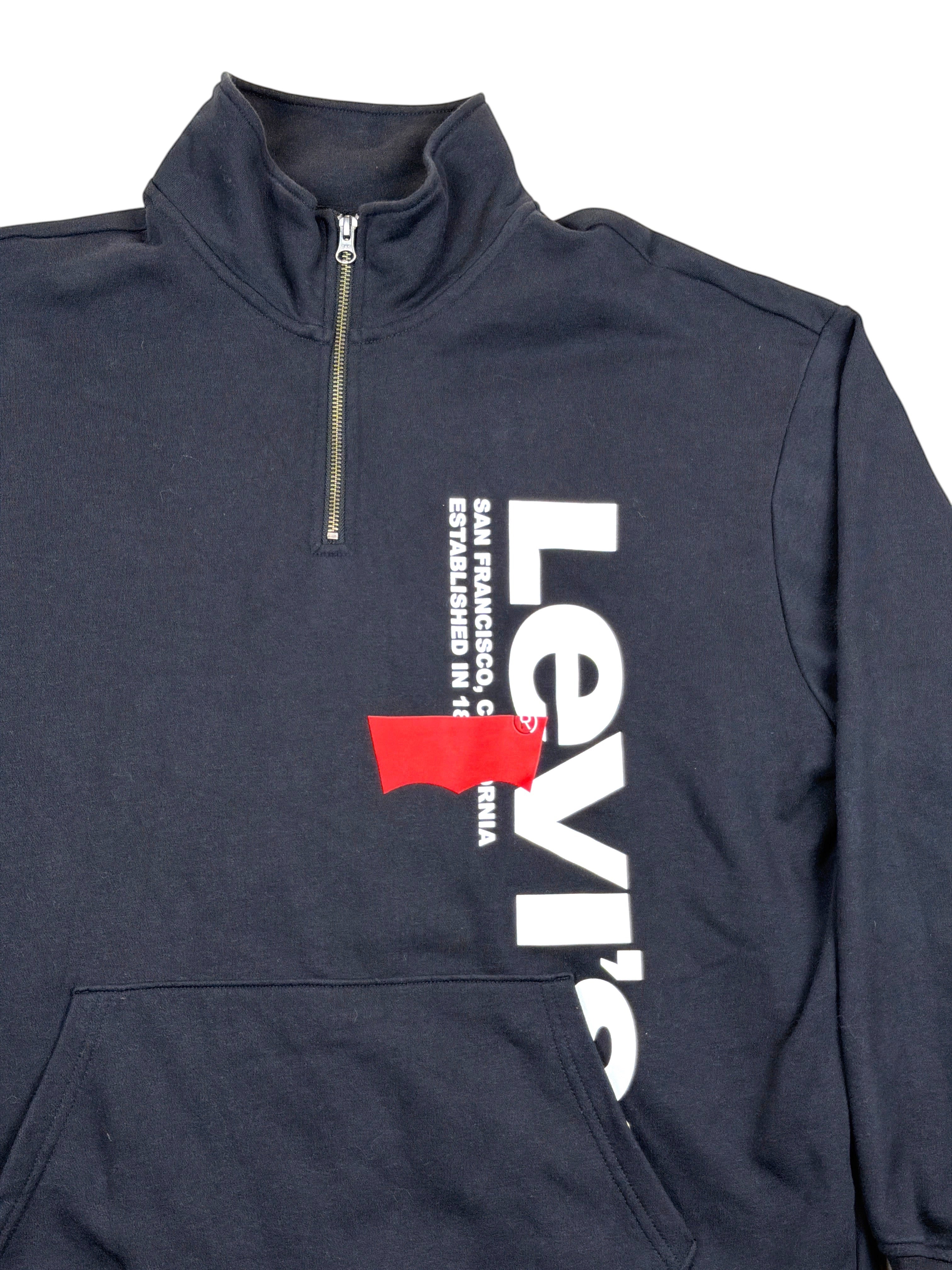 Vintage Levi’s Sweatshirt Schwarz – Größe L