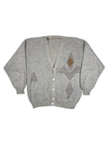 Vintage TL Strickjacke Grau – Größe M