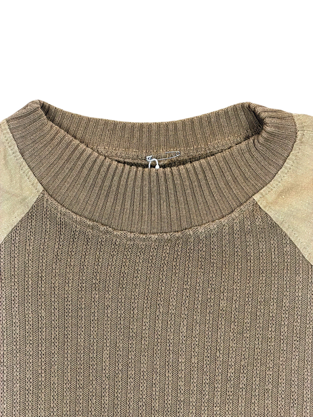 Vintage Pullover Grün – Größe S