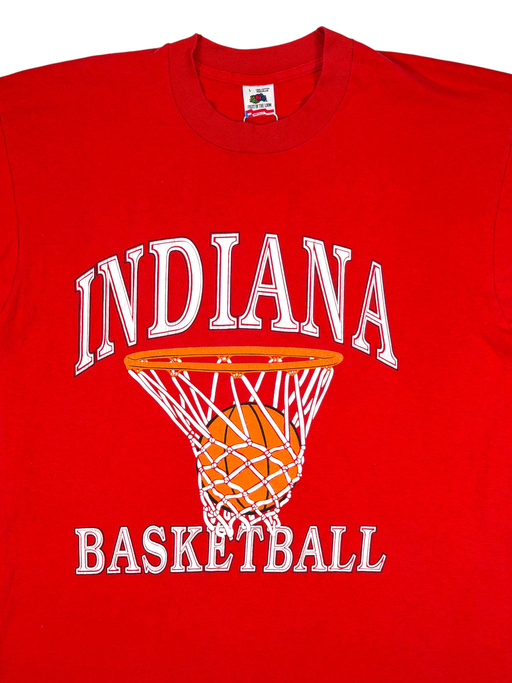 Vintage Indiana Basketball T-Shirt – Größe L