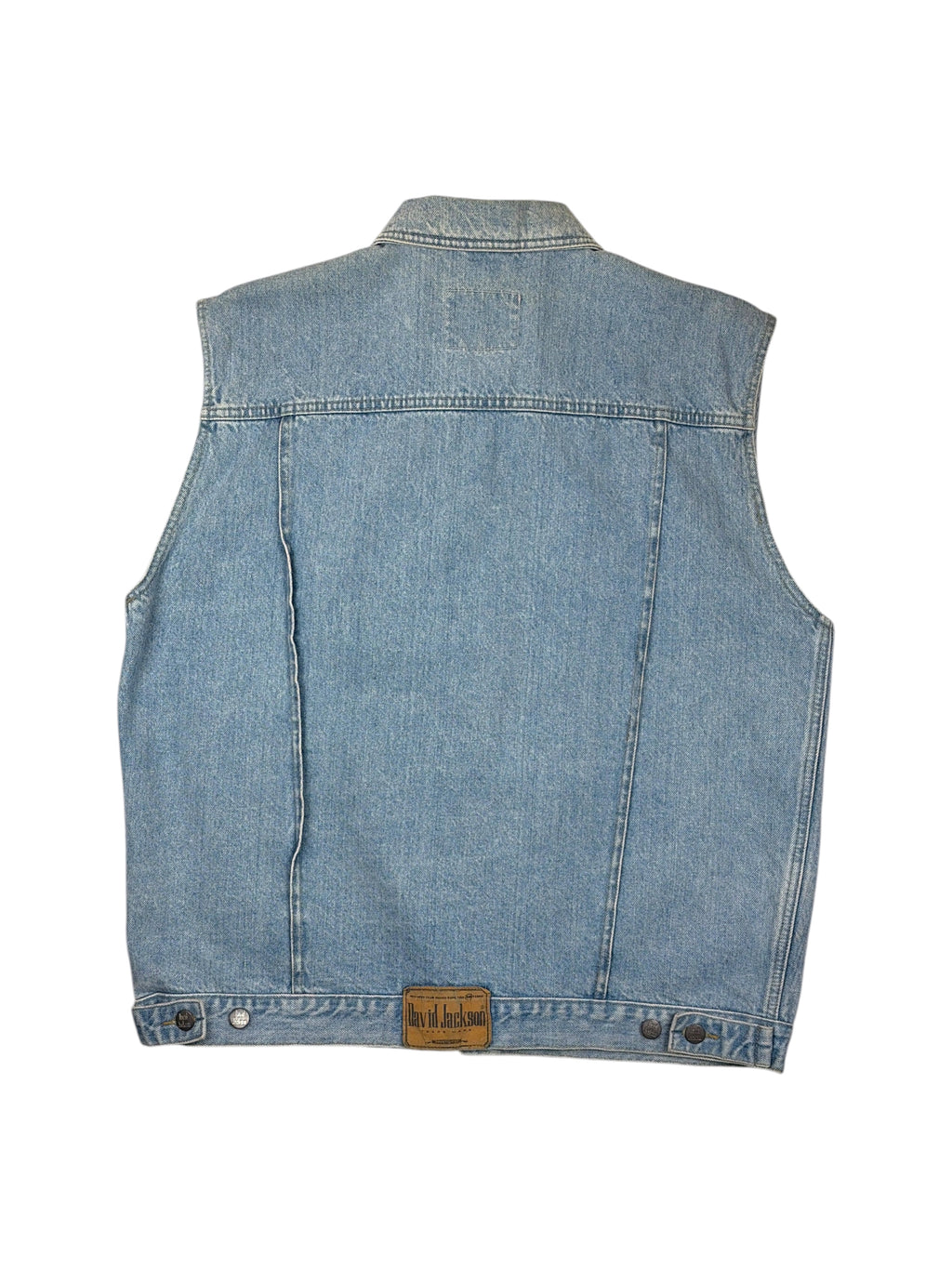Vintage David Jackson Jeansweste - XL