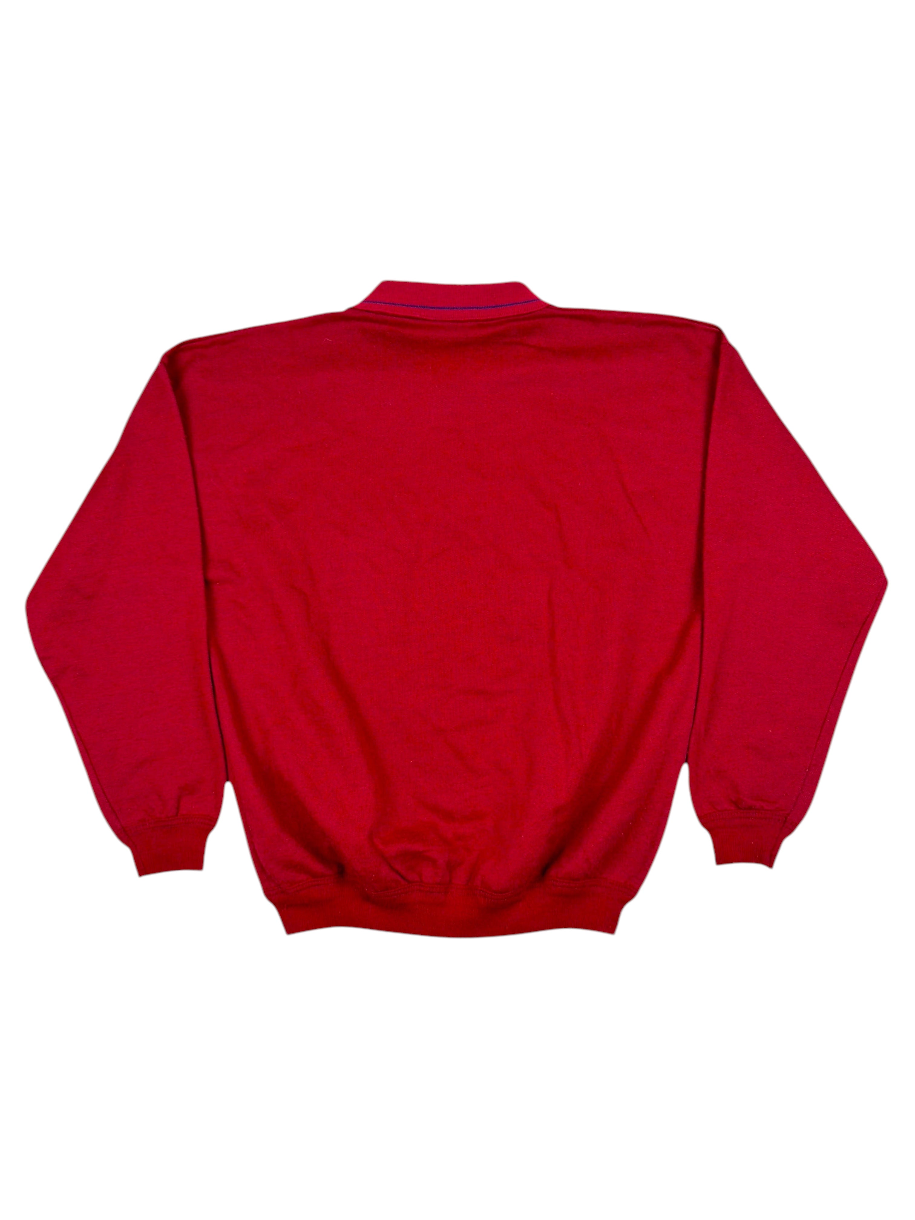 Vintage Championships Pullover Polo Strick – Größe M