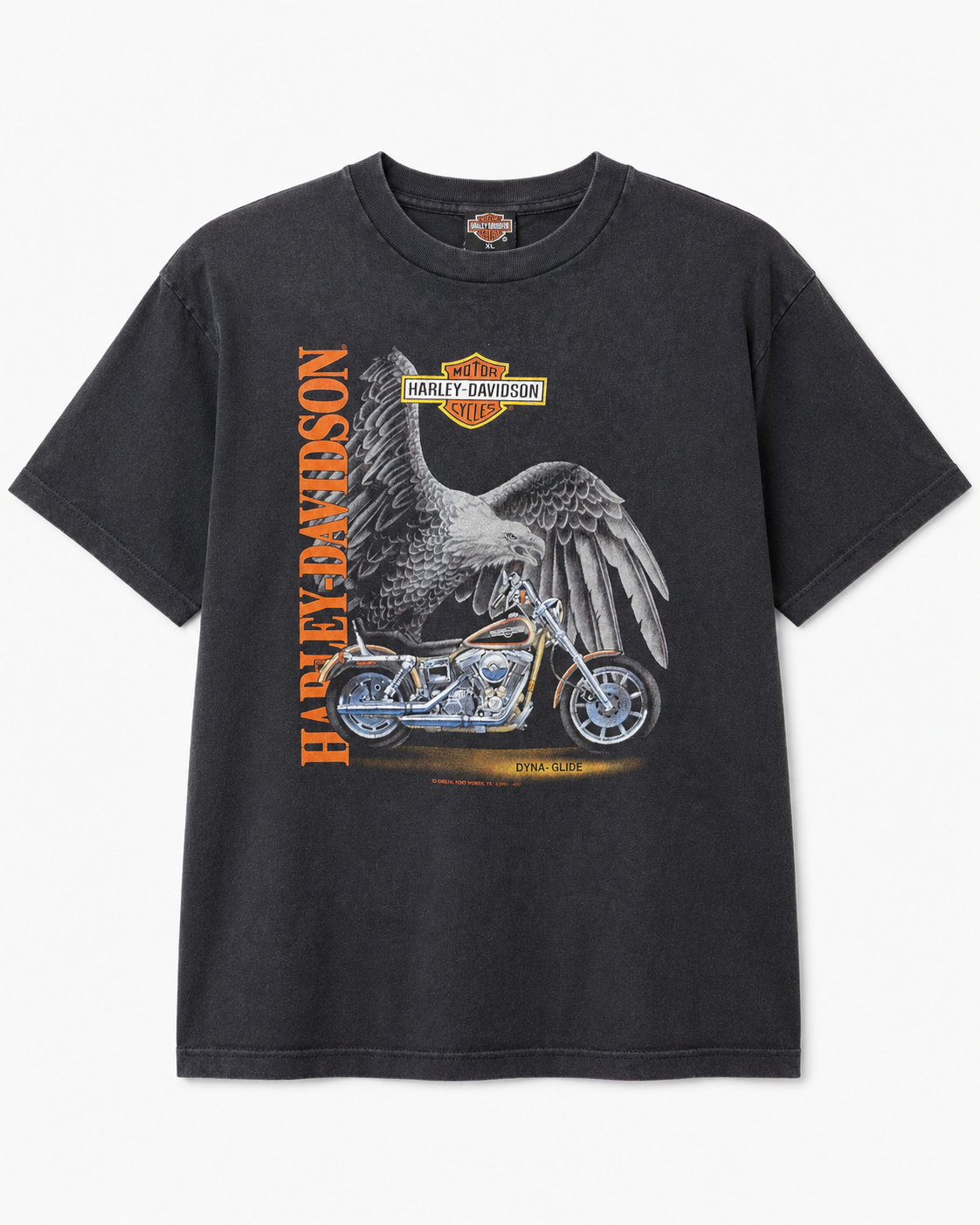 Vintage Harley-Davidson Dyna-Glide T-Shirt – Größe S