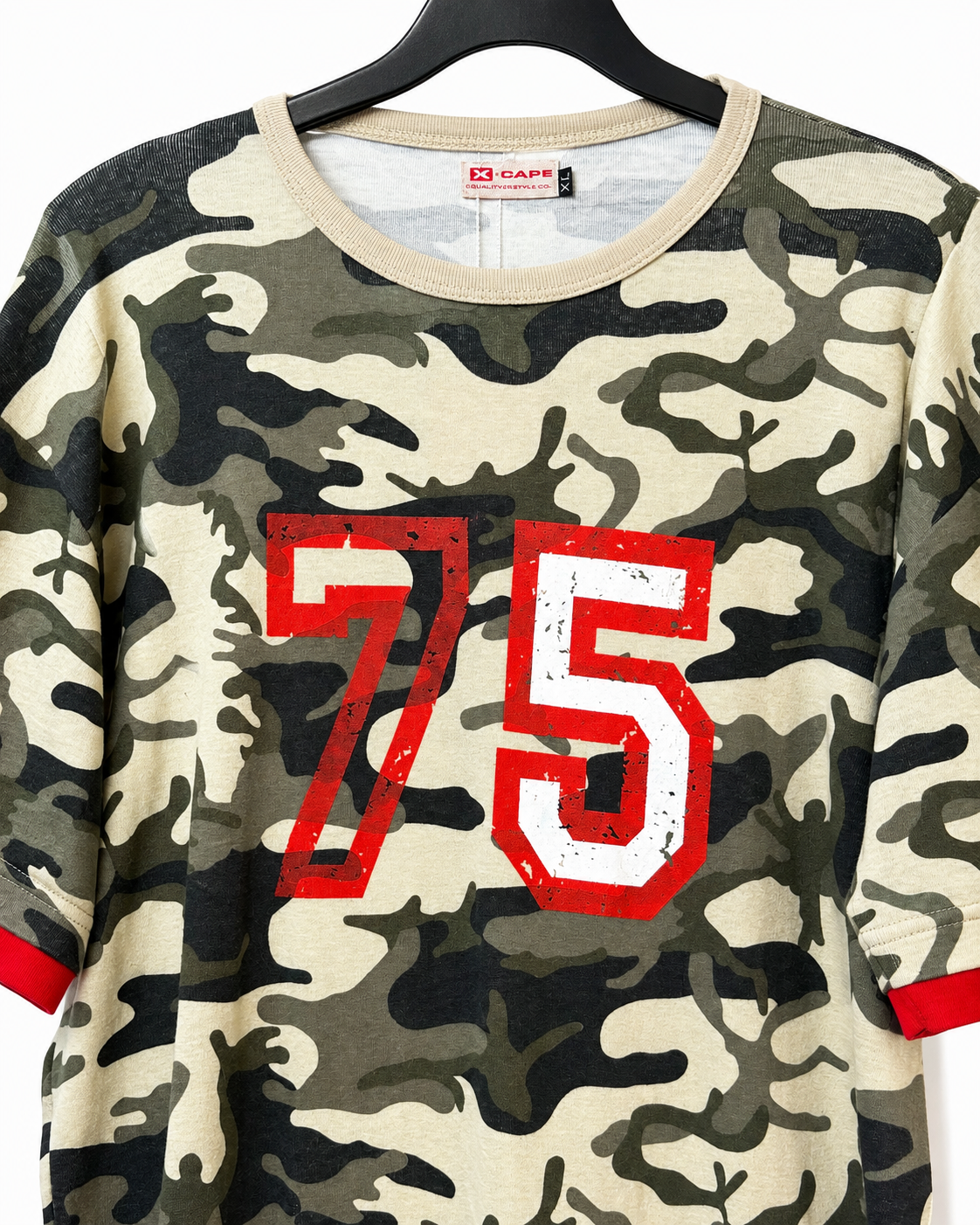 Vintage X-Cape Camouflage T-Shirt 75 – M