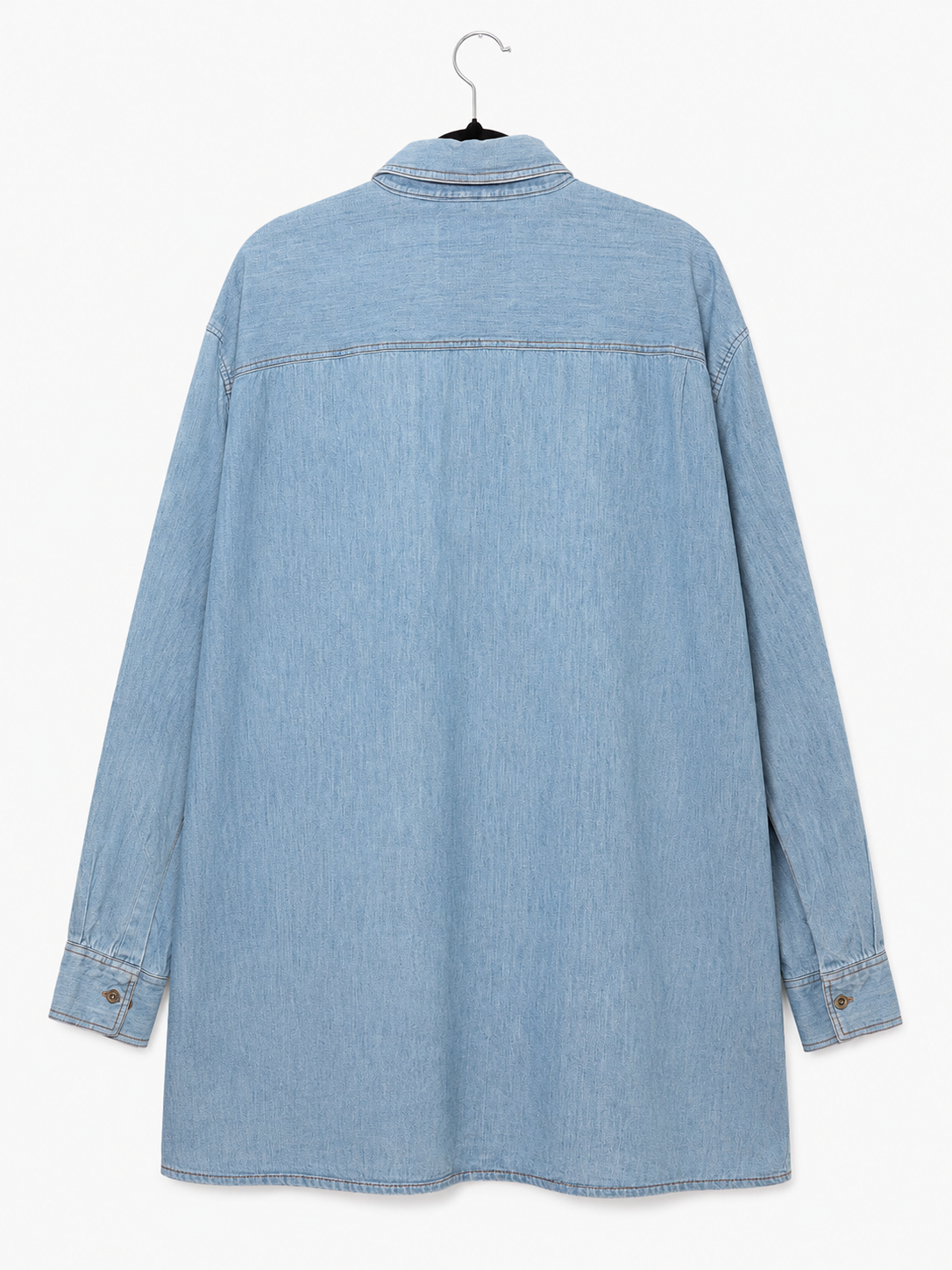 Vintage Torero Brand Jeanshemd Hellblau – Rückseite