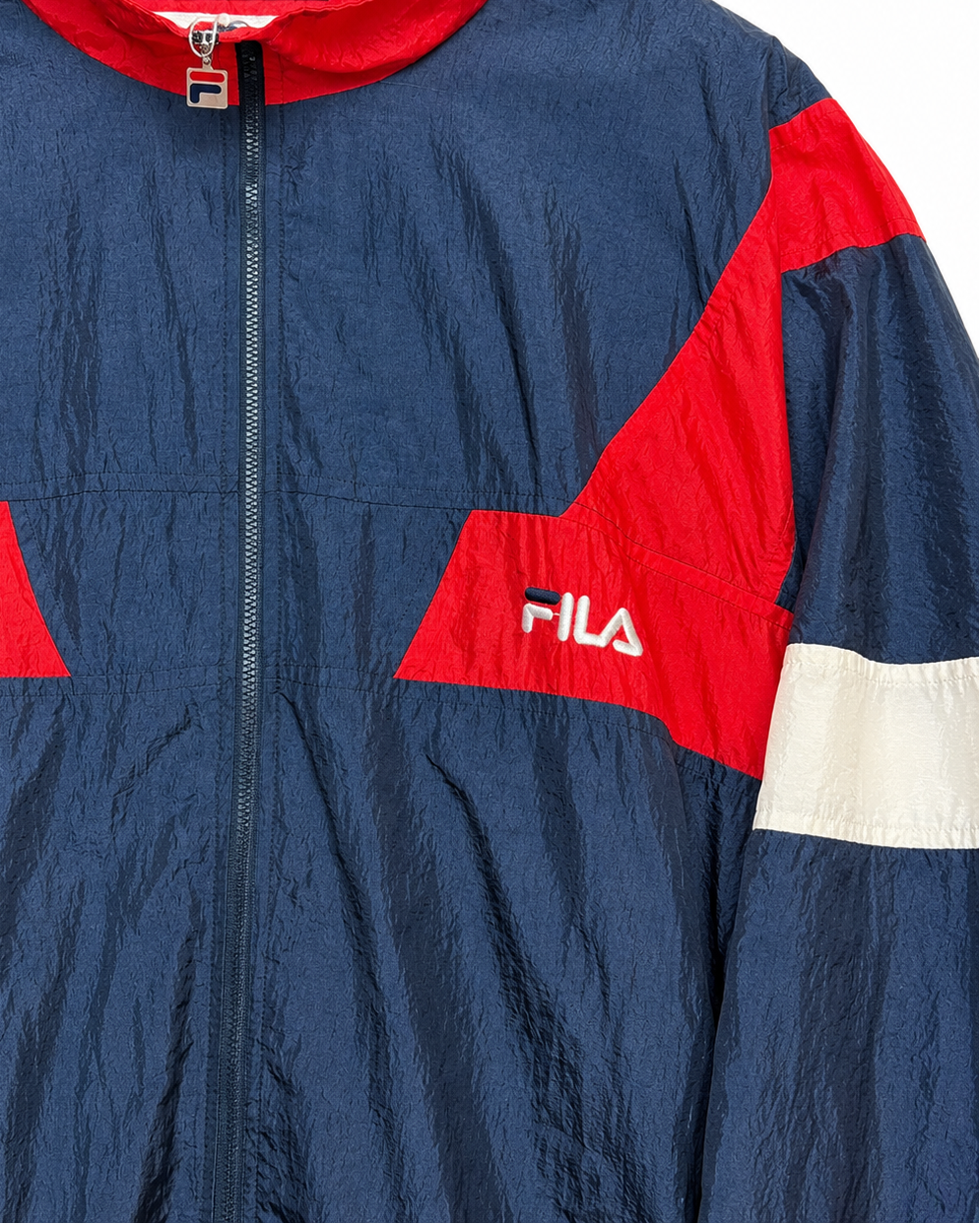 Vintage FILA Windbreaker-Jacke Größe XXL – Produktansicht 2
