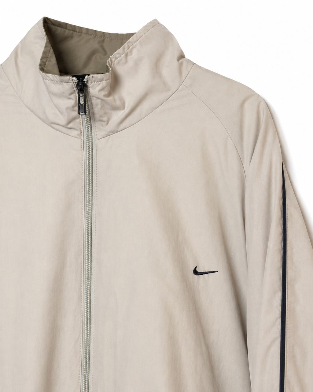 Vintage Nike Windbreaker-Jacke Größe XXL – Logo-Detail