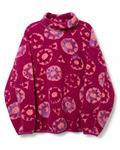 Vintage Nordica Fleecepullover Pink Lila – Vorderseite