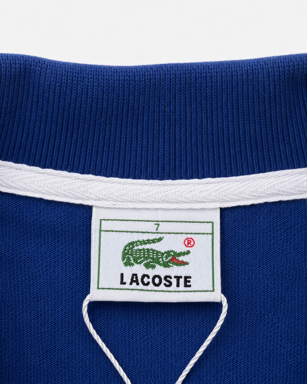 Vintage Lacoste Poloshirt – Marken- und Größenlabel 7