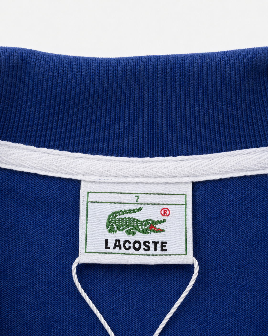 Vintage Lacoste Poloshirt – Marken- und Größenlabel 7
