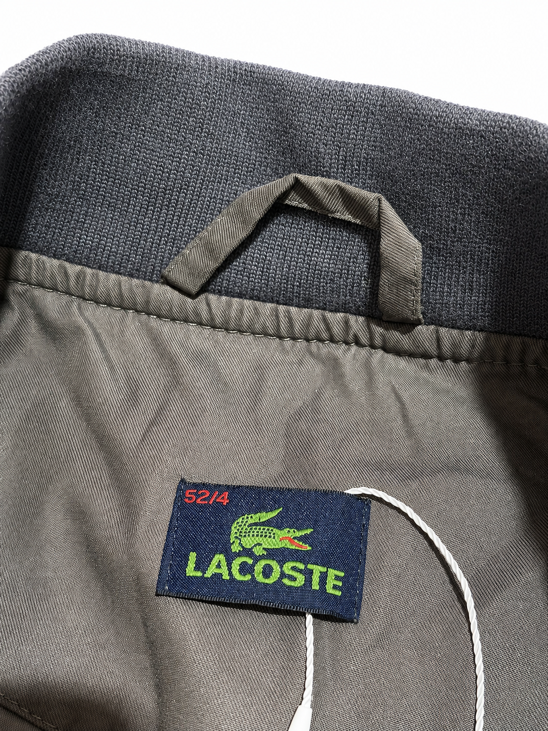 Vintage Lacoste Steppweste Größe M – Größenlabel 52/4