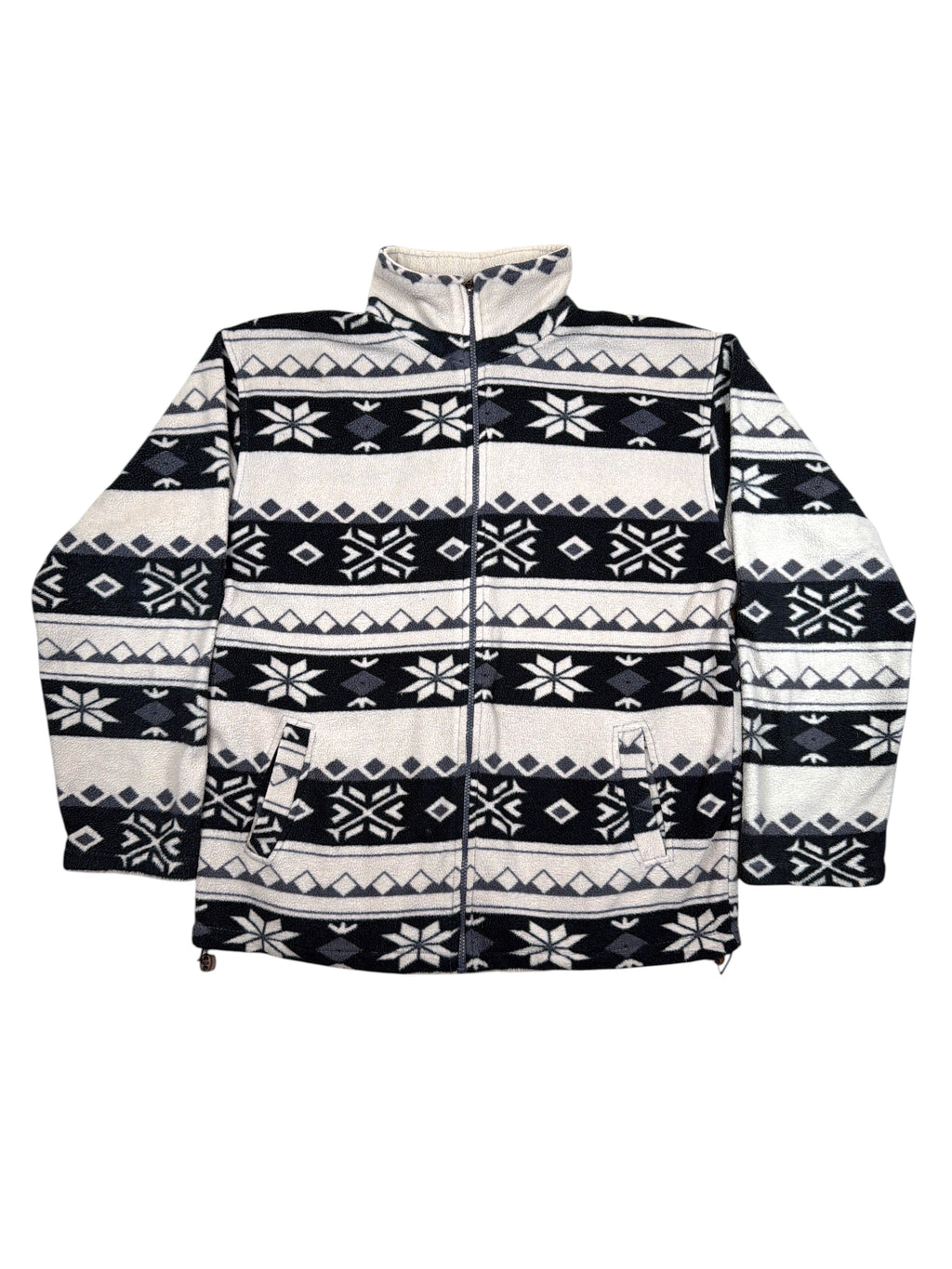 Vintage Lindamoda Fleece Jacke – Größe L
