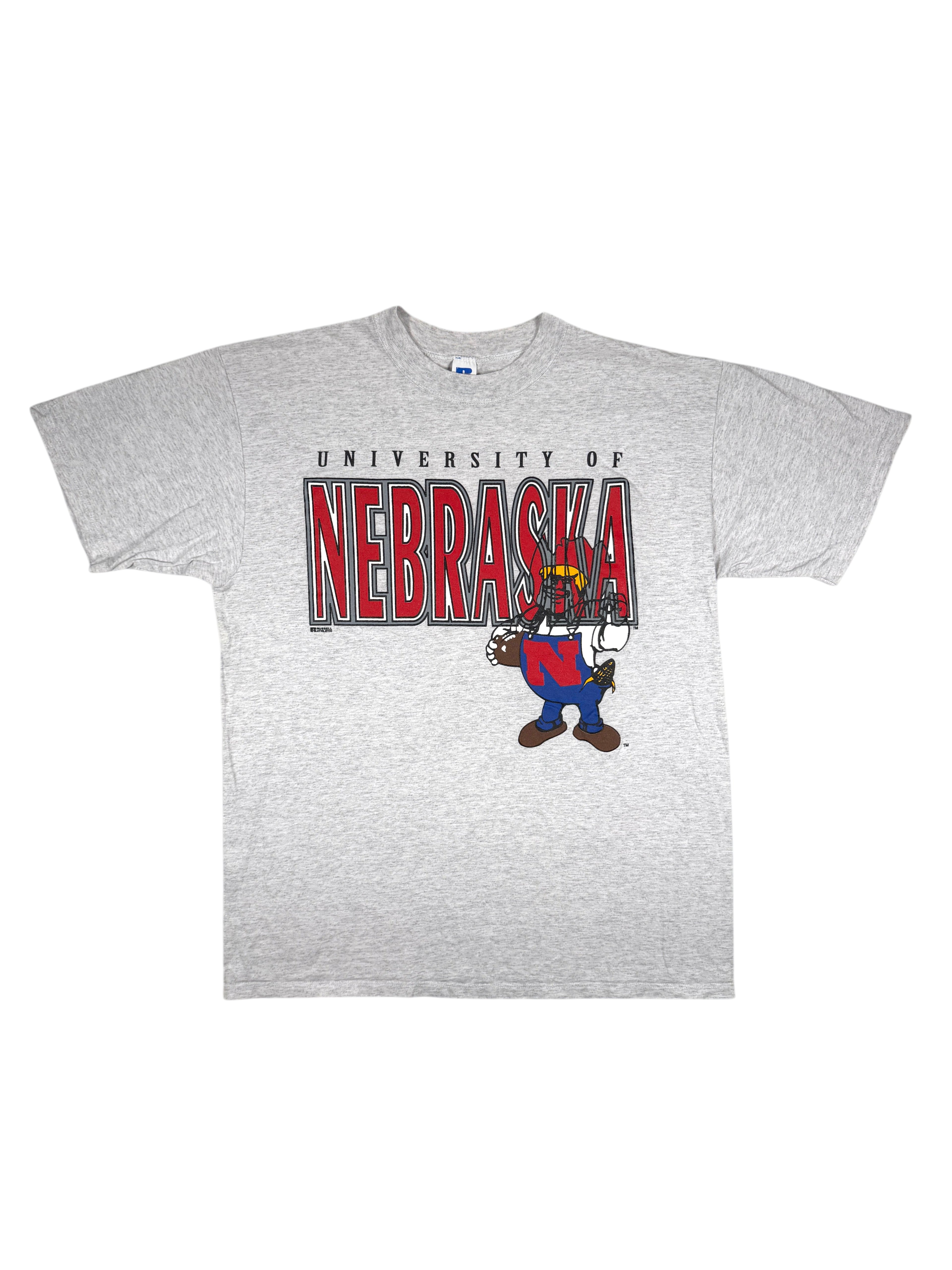 Vintage University of Nebraska T-Shirt – Größe L