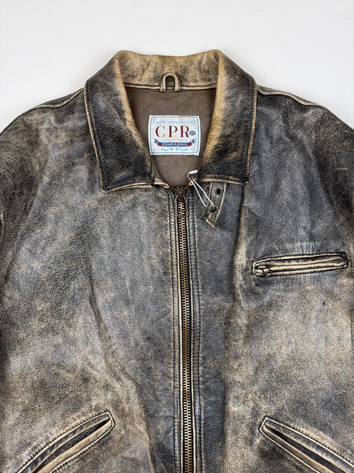 Vintage CPR Compagnie Lederjacke - XL