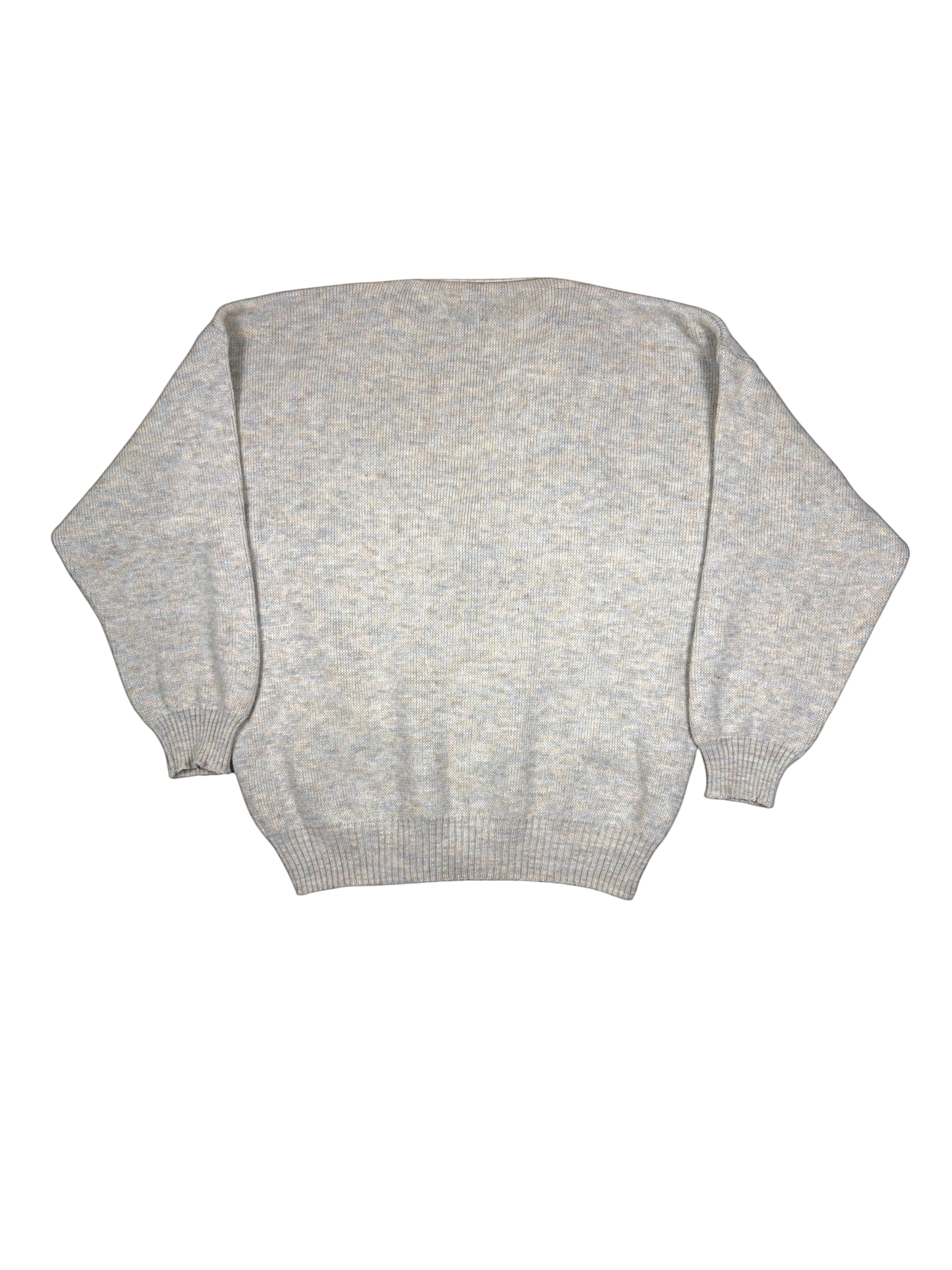 Vintage TL Strickjacke Grau – Größe M