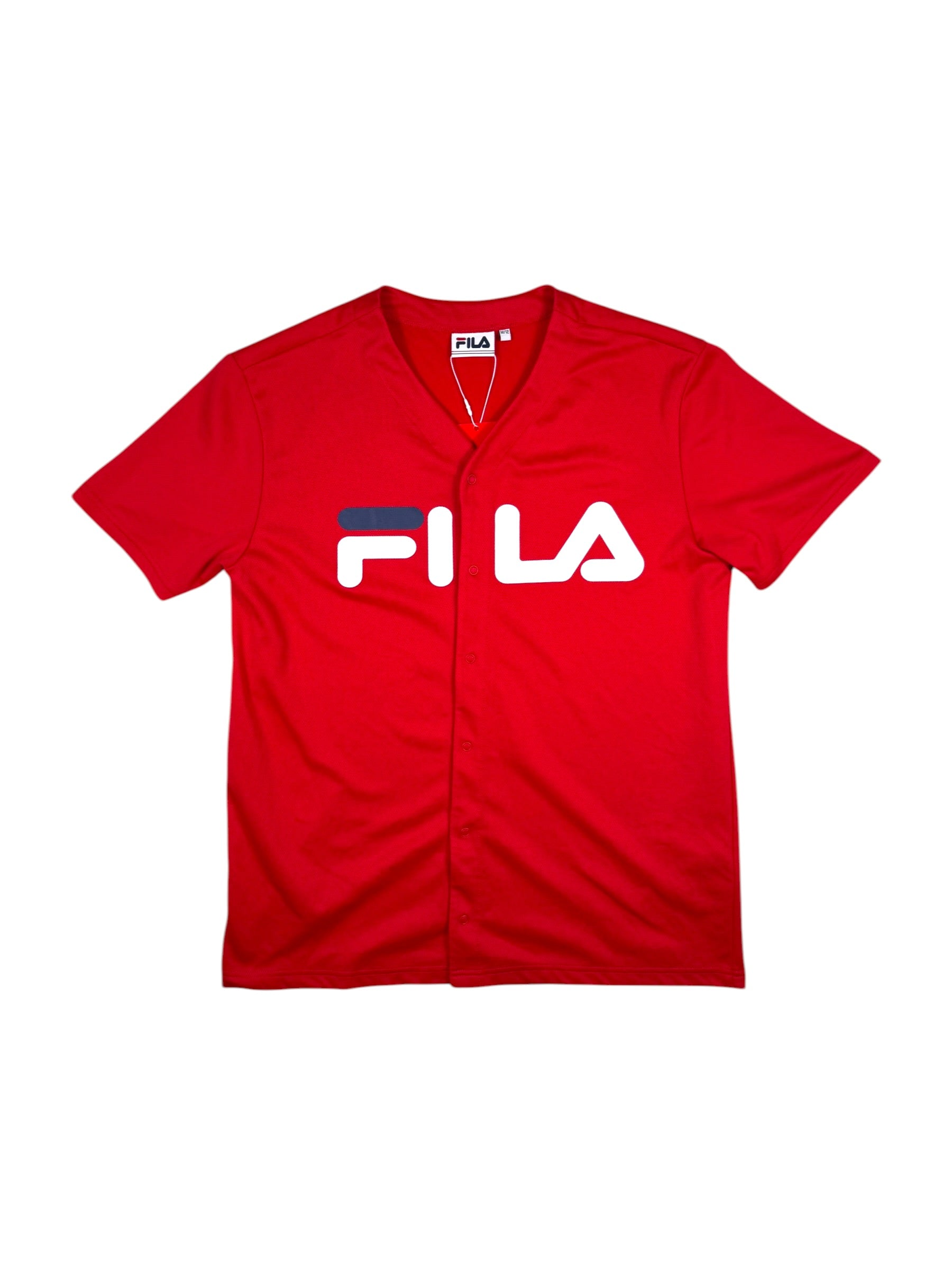 Vintage FILA T-Shirt Rot – Größe M