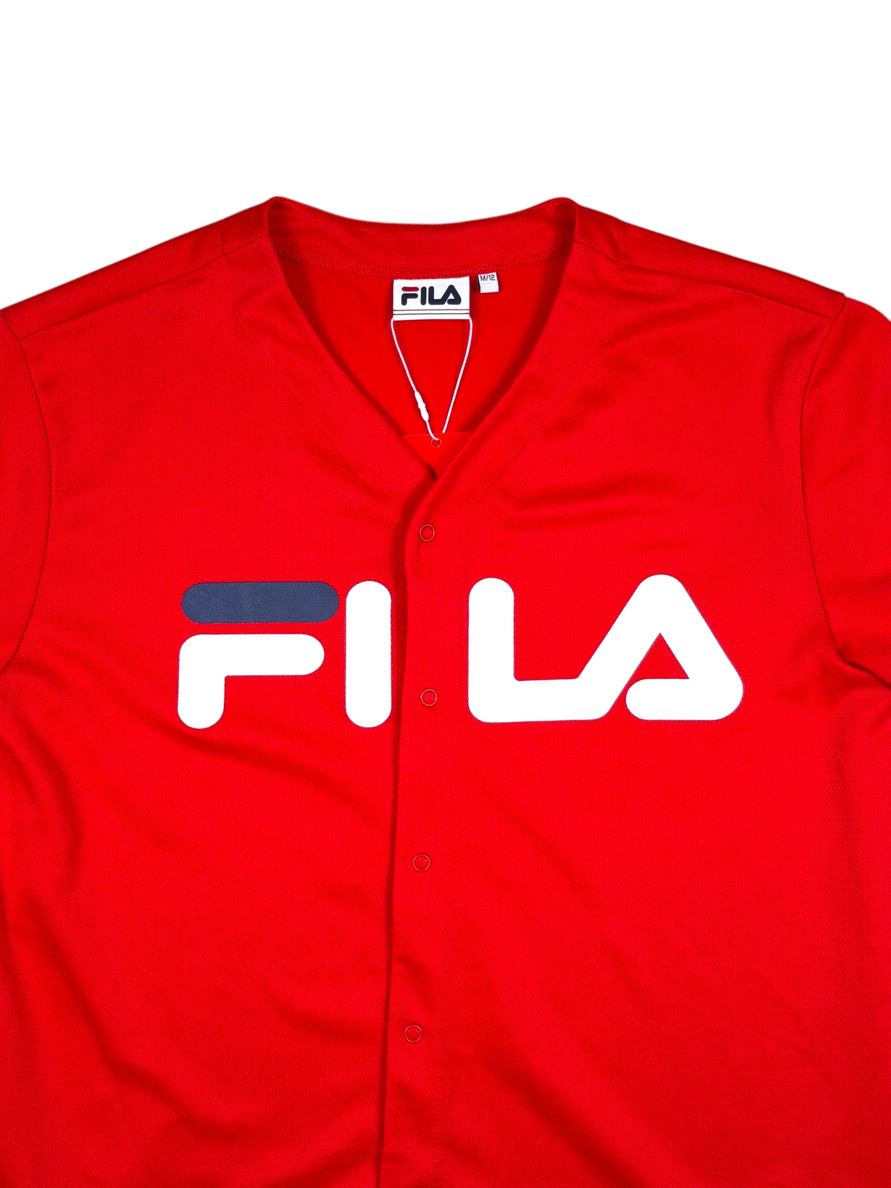 Vintage FILA T-Shirt Rot – Größe M