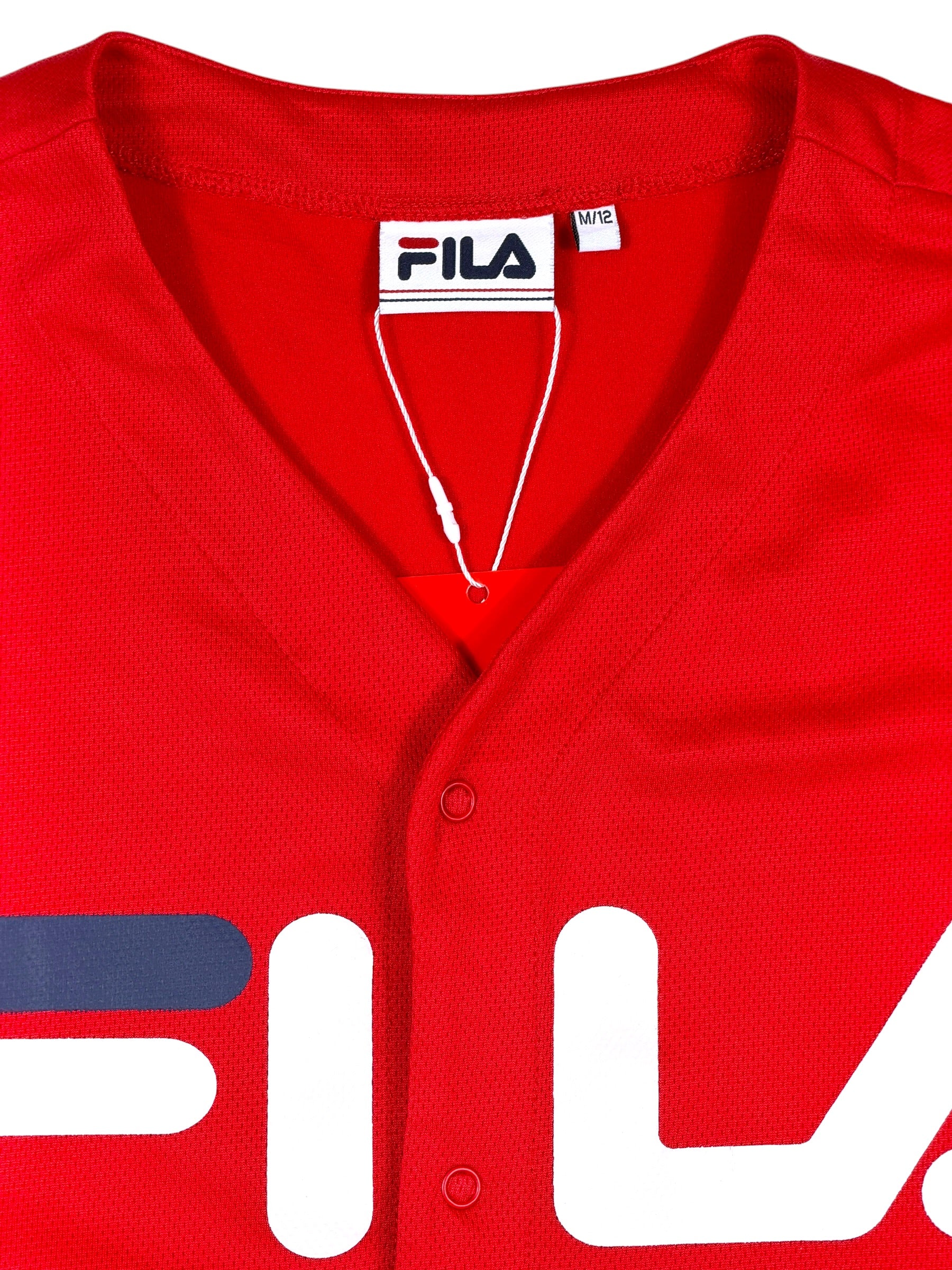 Vintage FILA T-Shirt Rot – Größe M