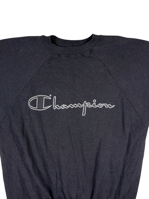 Vintage Champion T-Shirt Schwarz – Größe S
