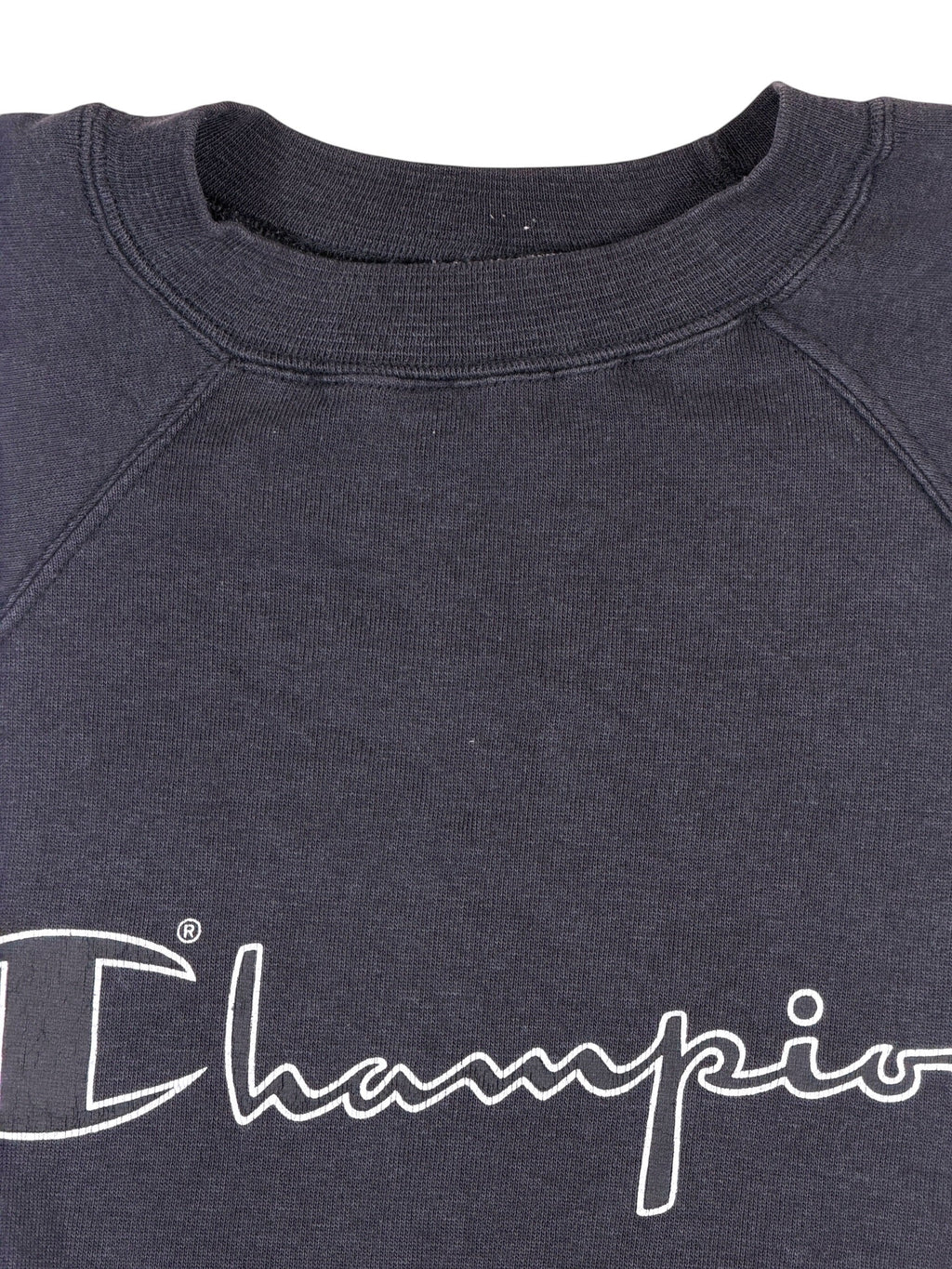 Vintage Champion T-Shirt Schwarz – Größe S