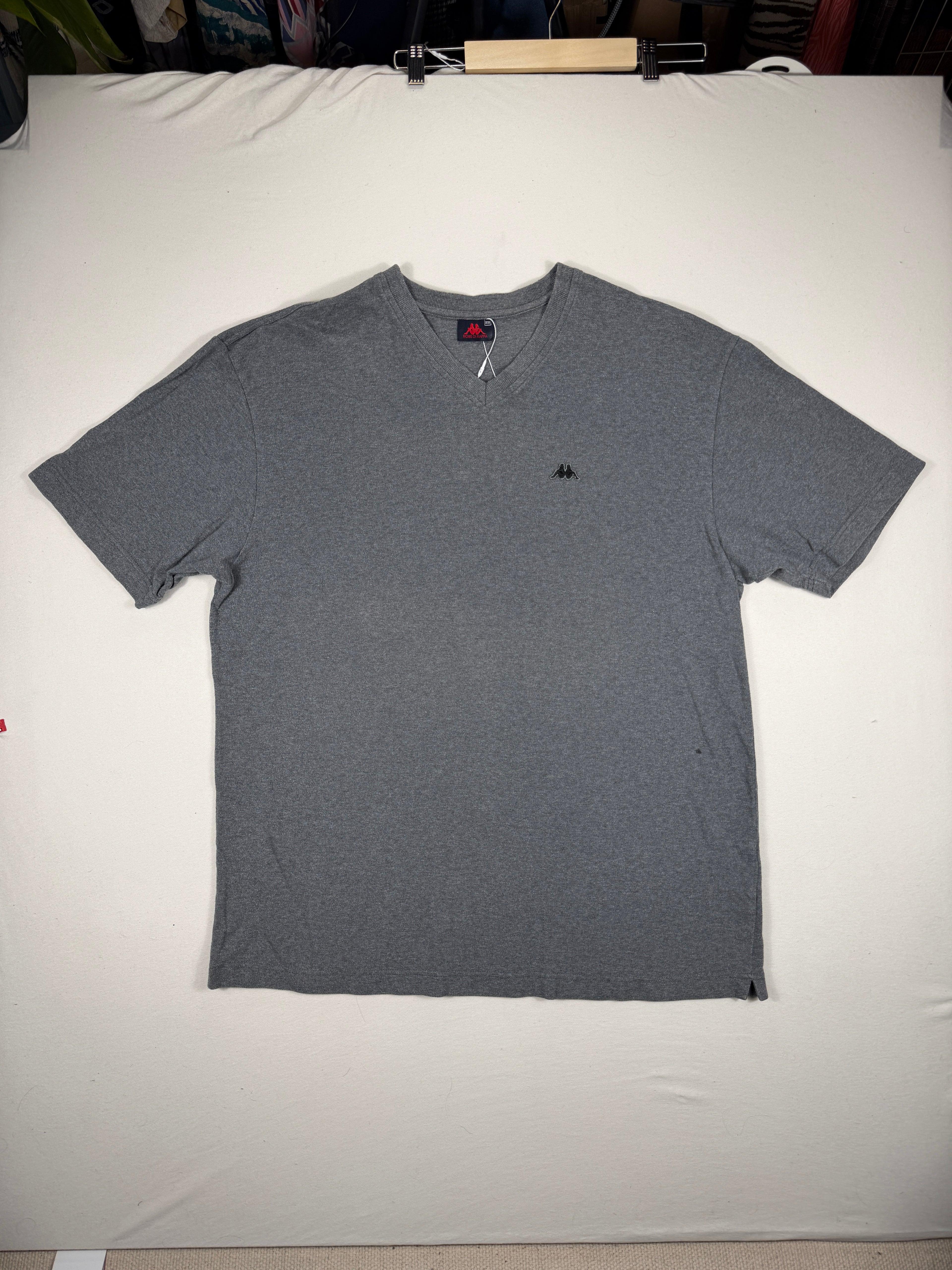 Vintage Kappa T-Shirt Grau – Größe L