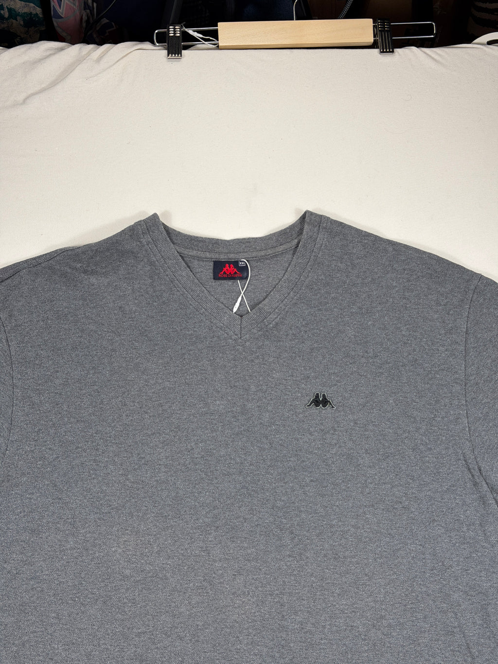 Vintage Kappa T-Shirt Grau – Größe L