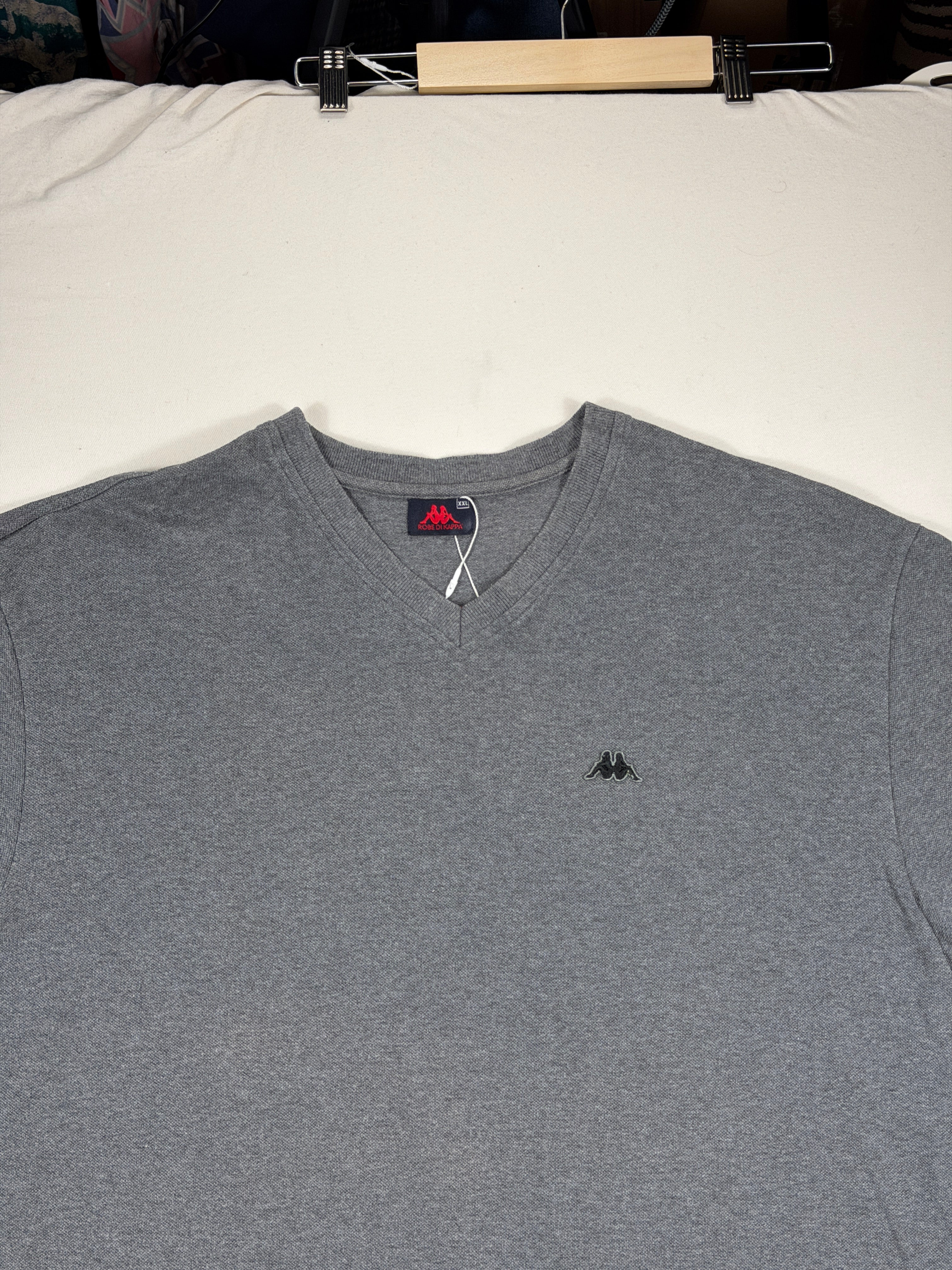 Vintage Kappa T-Shirt Grau – Größe L
