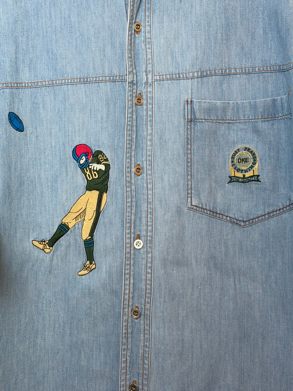 Vintage Torero Brand Jeanshemd - XL